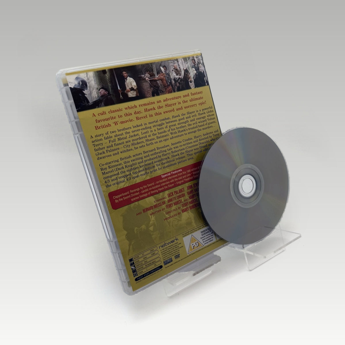 Hawk the Slayer (1980) DVD • CIB (Region 2, Standard) - Image 2