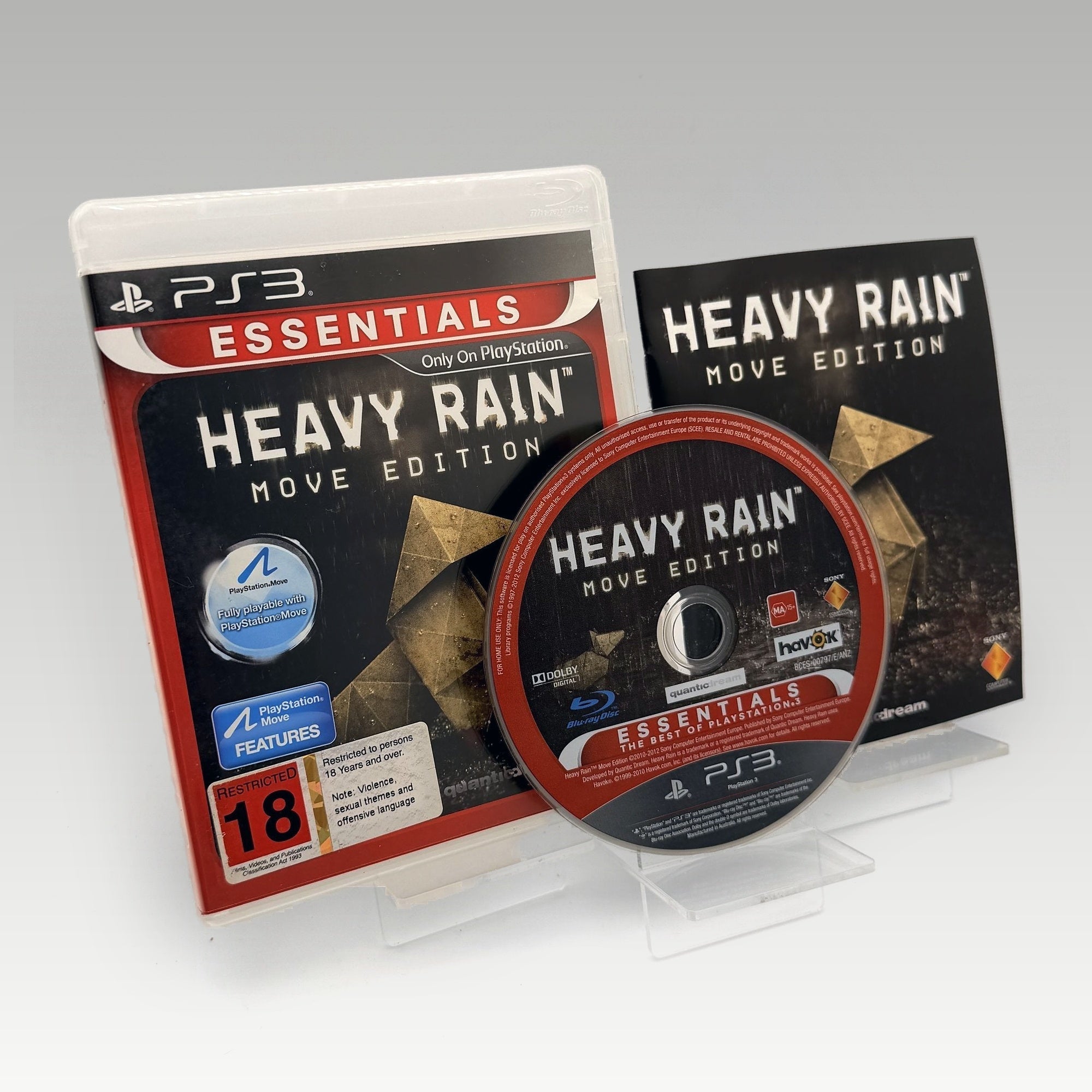 Heavy Rain: Move Edition (Essentials) (Essentials) • CIB (Region 4) - Image 1