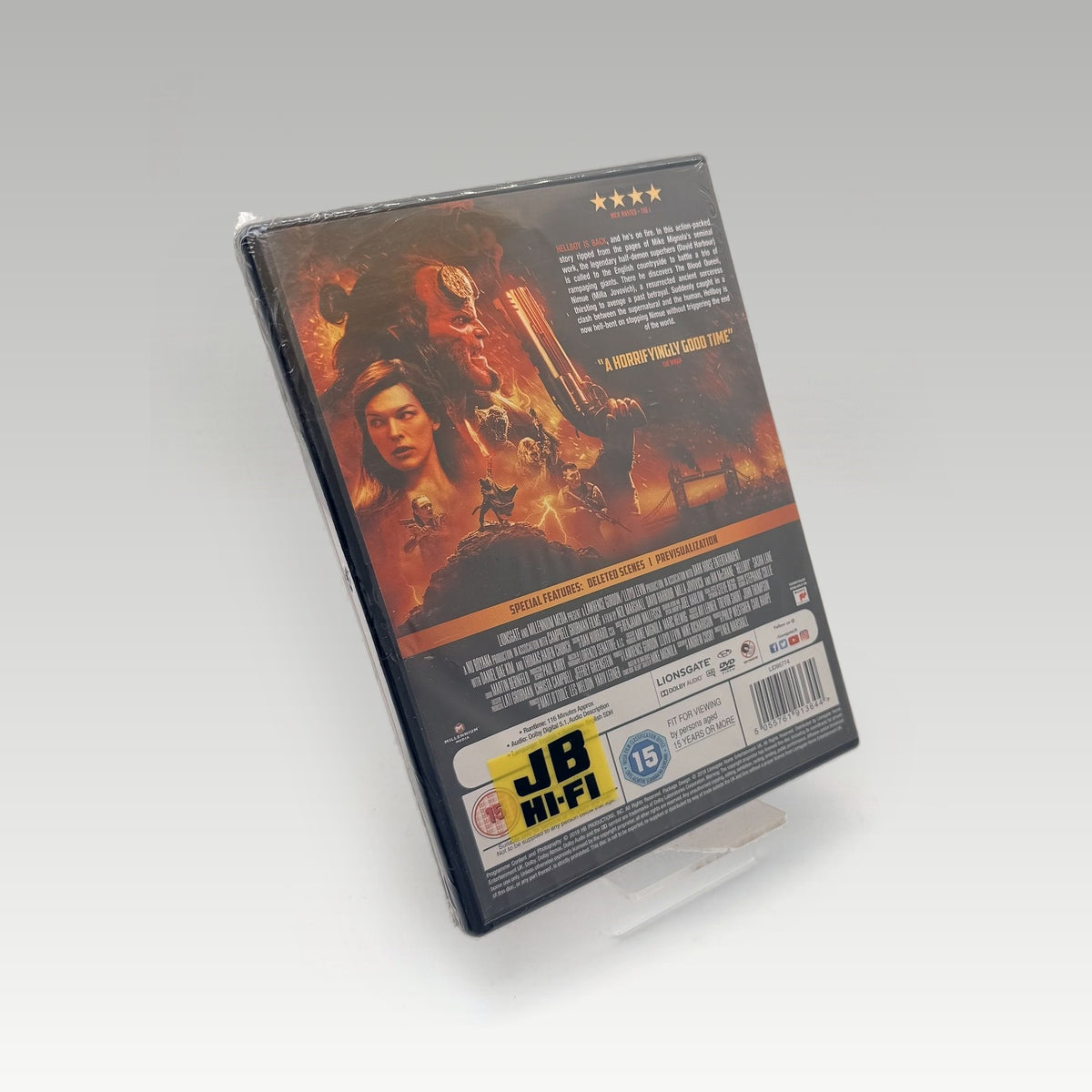 Hellboy (2019) DVD • CIB • New / Sealed (Region 2, Standard) - Image 2