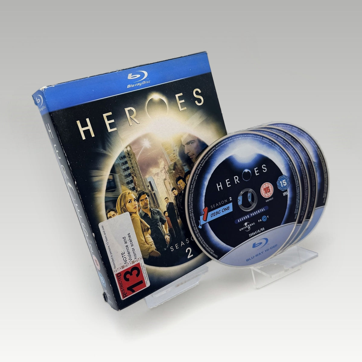 Heroes Season Two (2006) Bluray • CIB (Region B, Standard) - Image 2