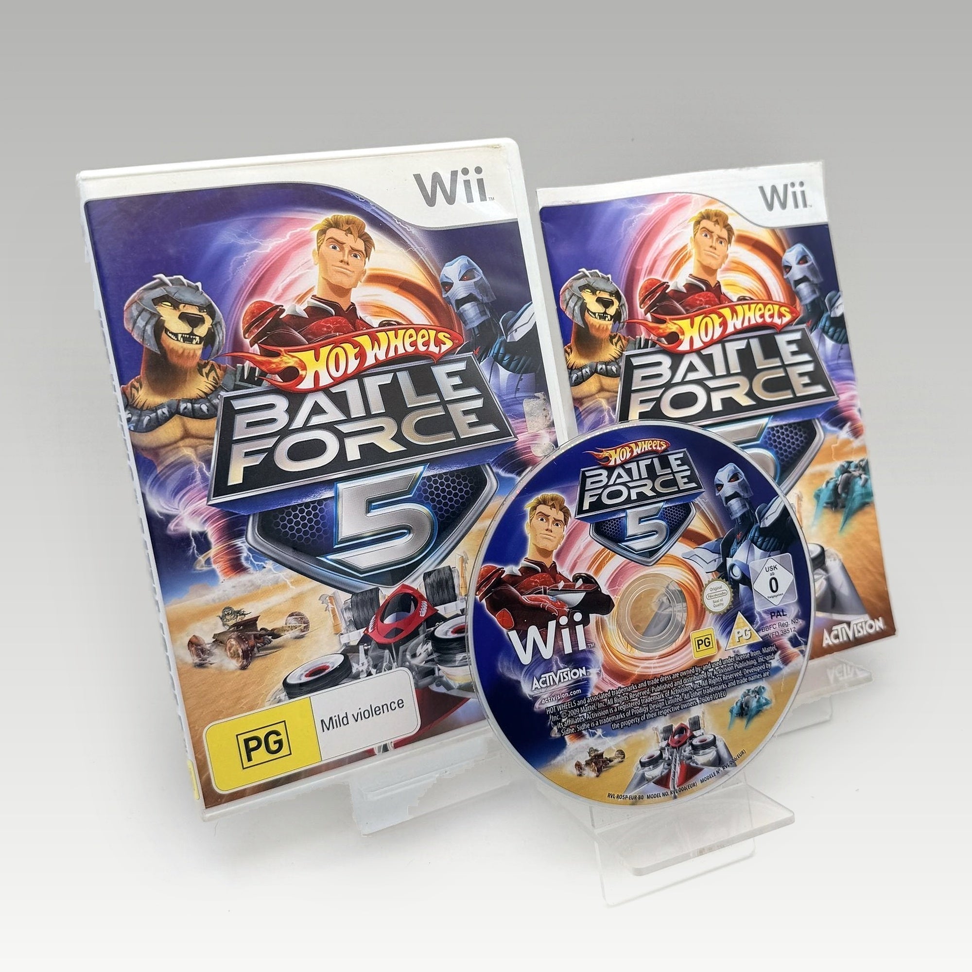 Hot Wheels: Battle Force 5 • CIB (PAL) - Image 1