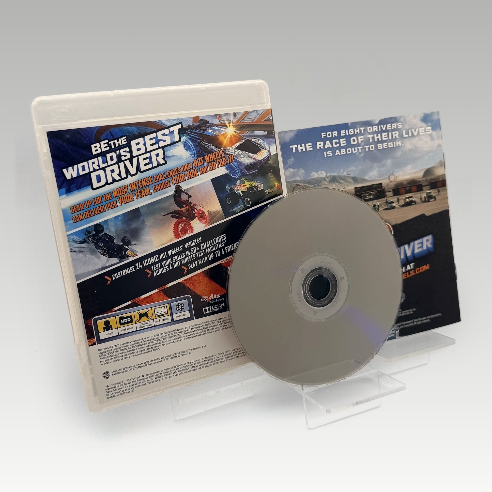Hot Wheels: World's Best Driver • CIB (Region 4) - Image 2