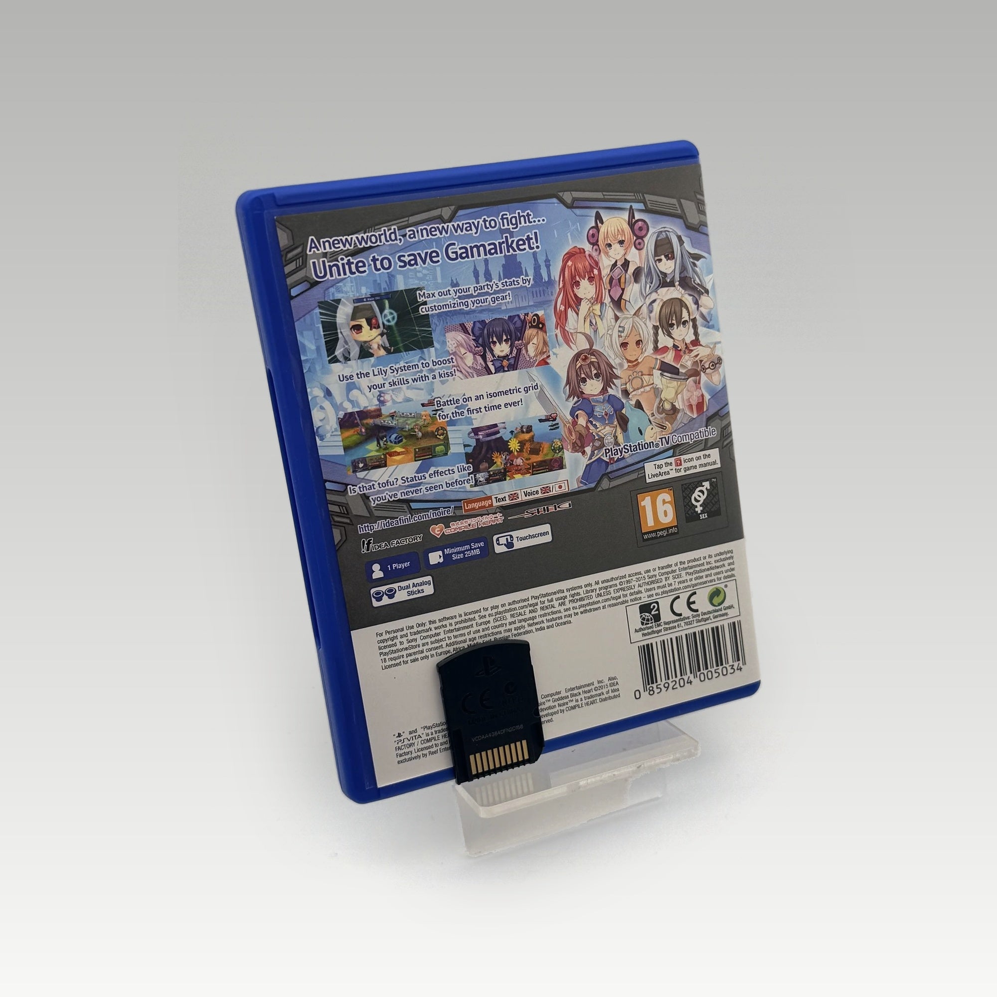 Hyperdevotion Noire: Goddess Black Heart • No Manual (Region 2) - Image 2