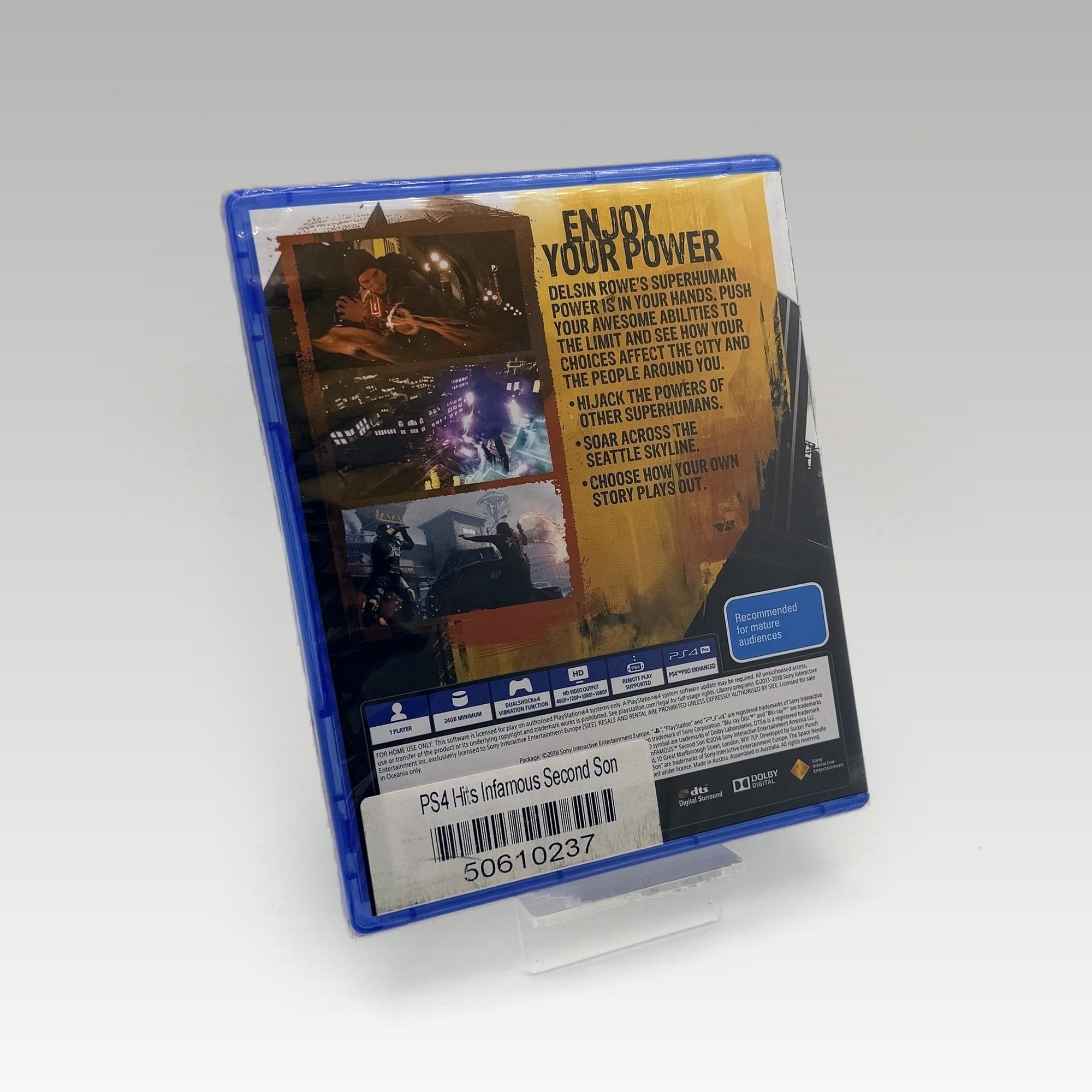 Infamous: Second Son (Platinum) • CIB • New / Sealed (Region 4) - Image 2