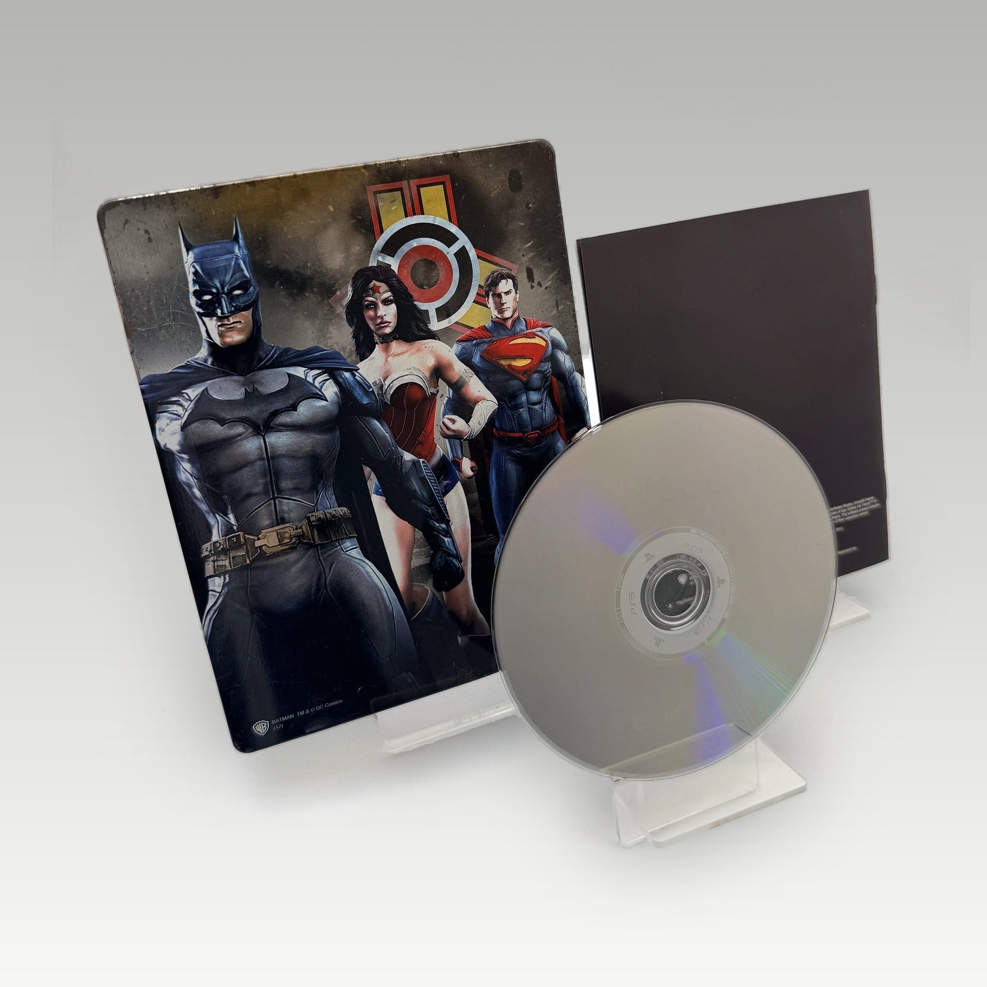 Injustice: Gods Among Us (Case Dent) Special Steelbook Edition • CIB (Region 2, Special Steelbook Edition) - Image 2