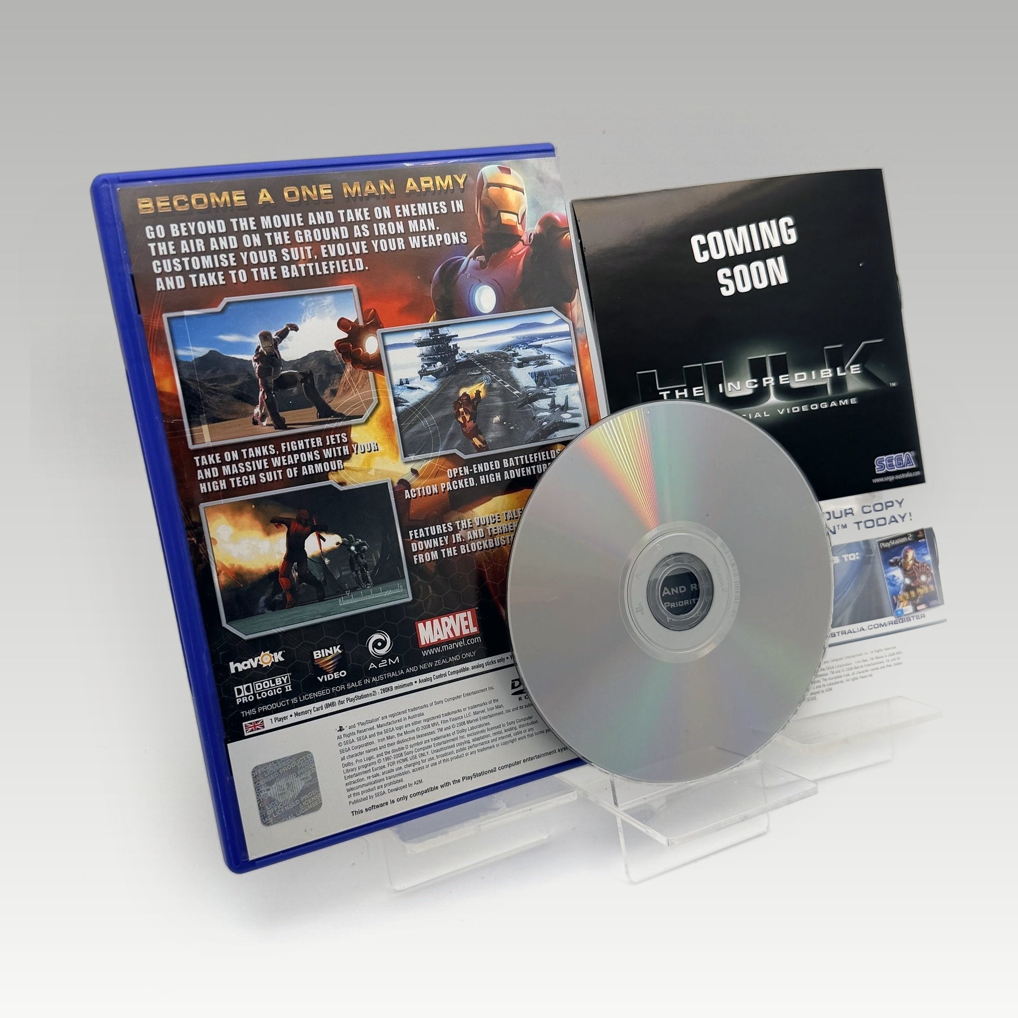 Iron Man • CIB (PAL) - Image 2