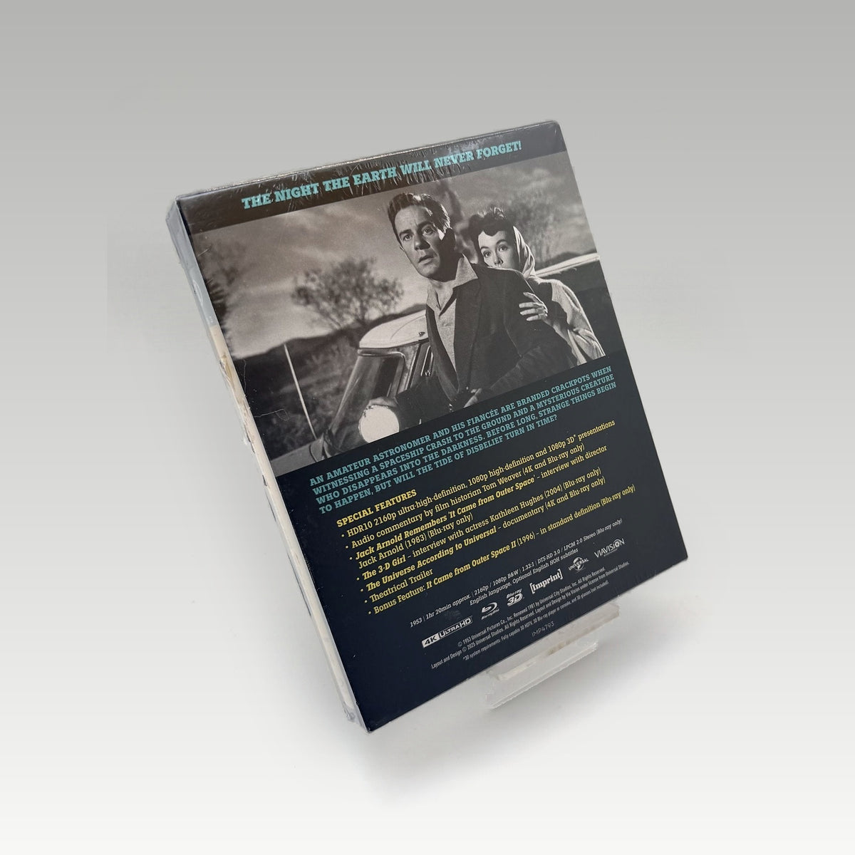 It Came from Outer Space (1953) 4K Bluray Limited Edition • CIB • New / Sealed (Region Free, Limited Edition) - Image 2