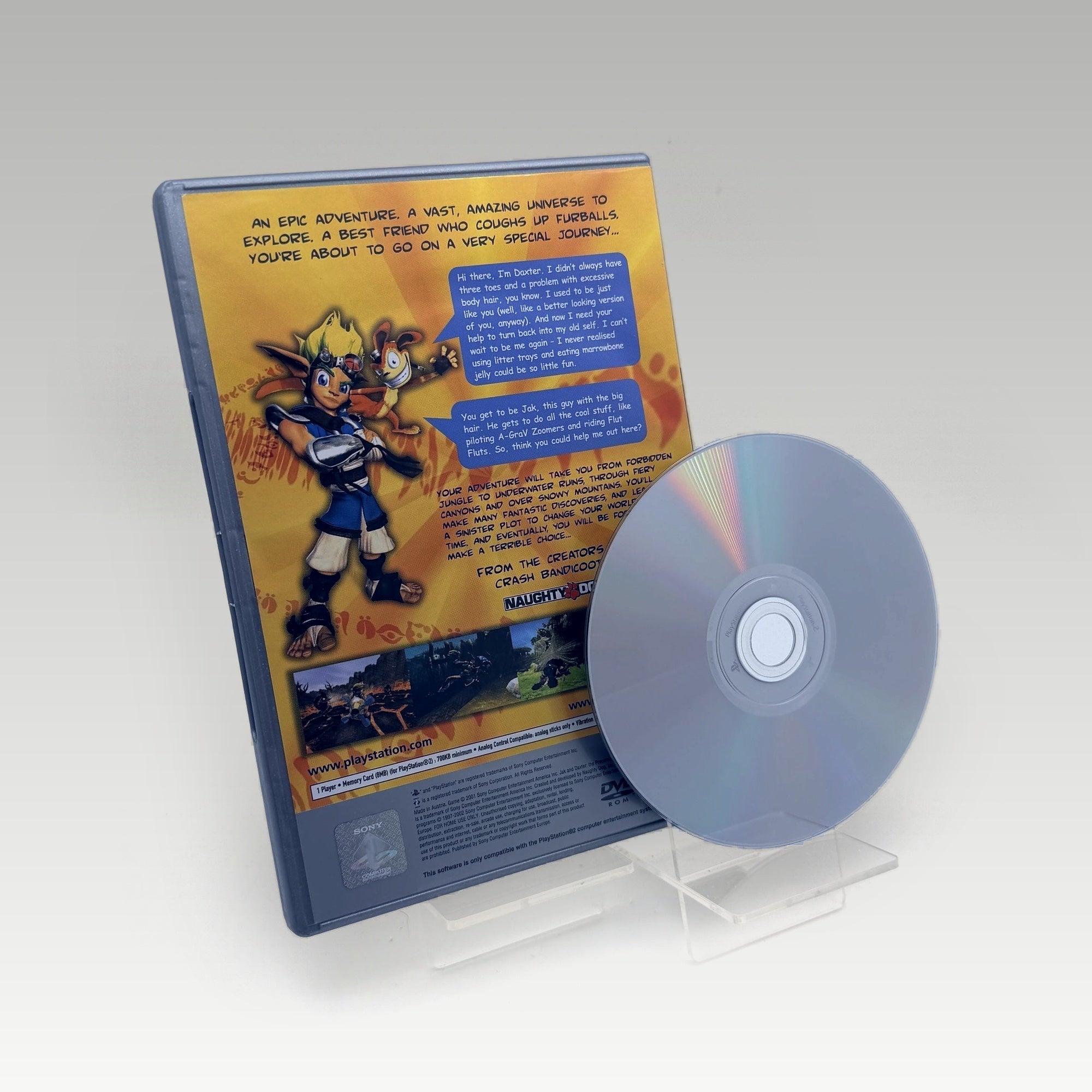 Jak and Daxter The Precursor Legacy (Platinum) • No Manual (PAL) - Image 2