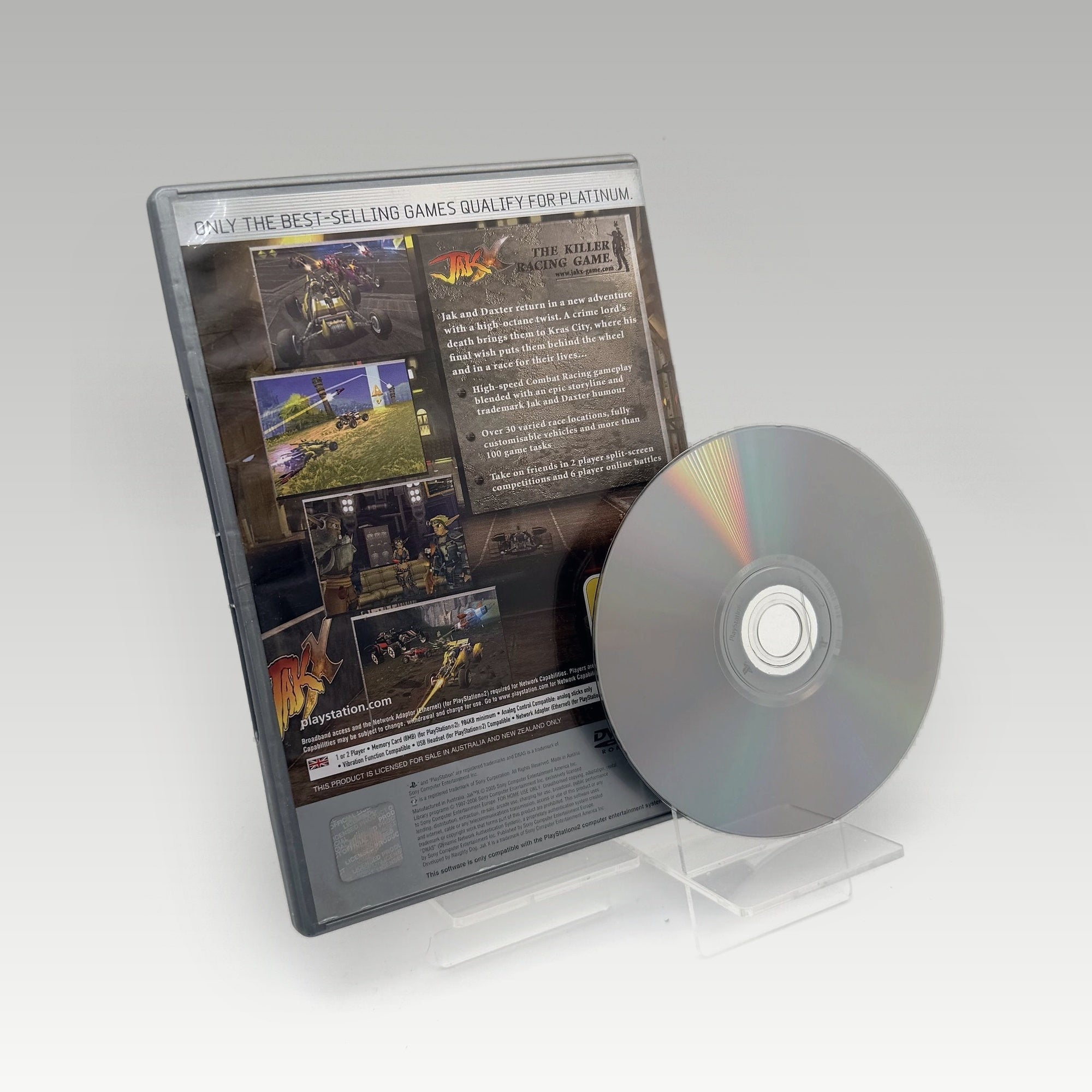 Jak X: Combat Racing (Platinum) • No Manual (PAL) - Image 2