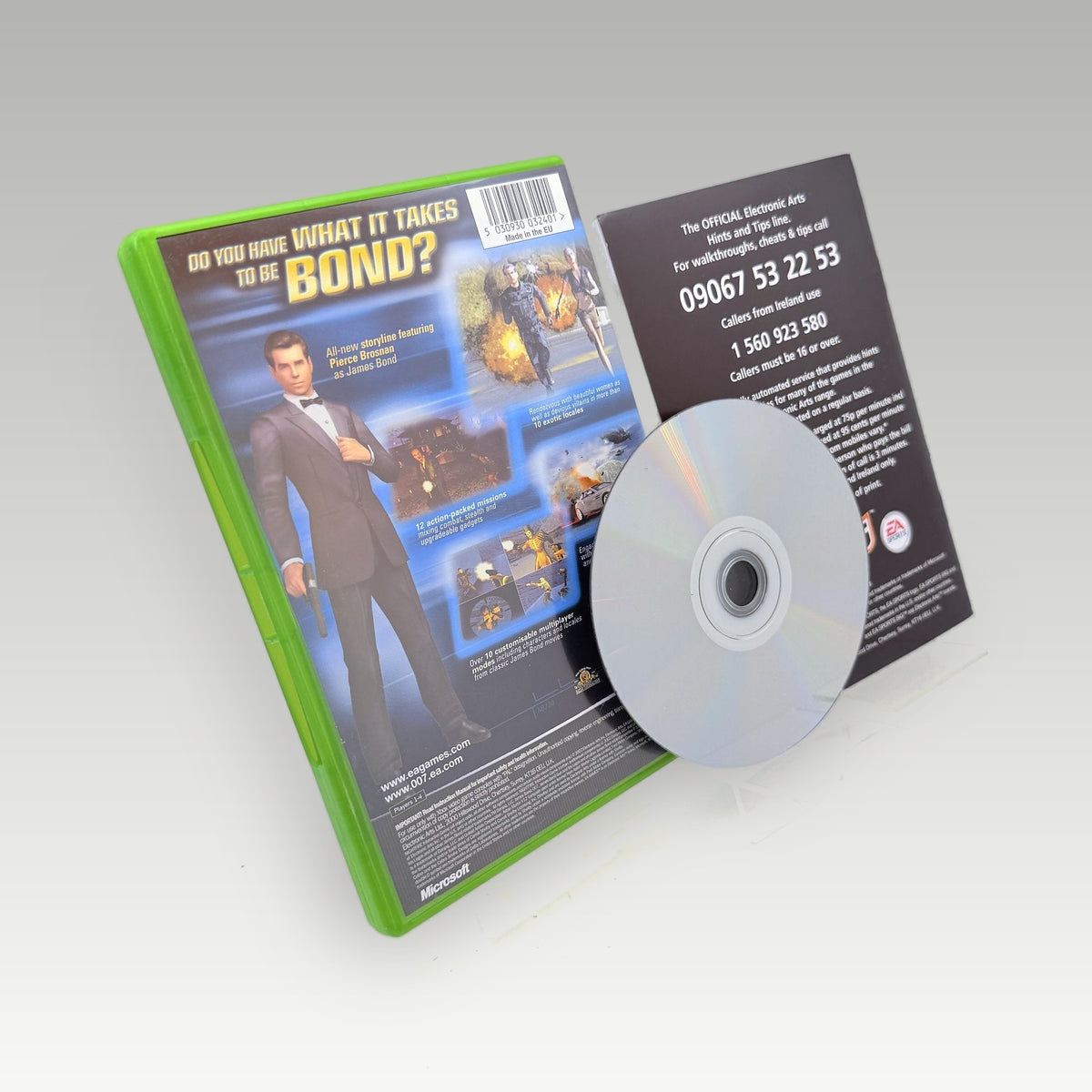 James Bond 007: Nightfire • CIB (PAL) - Back Cover | Yappa NZ