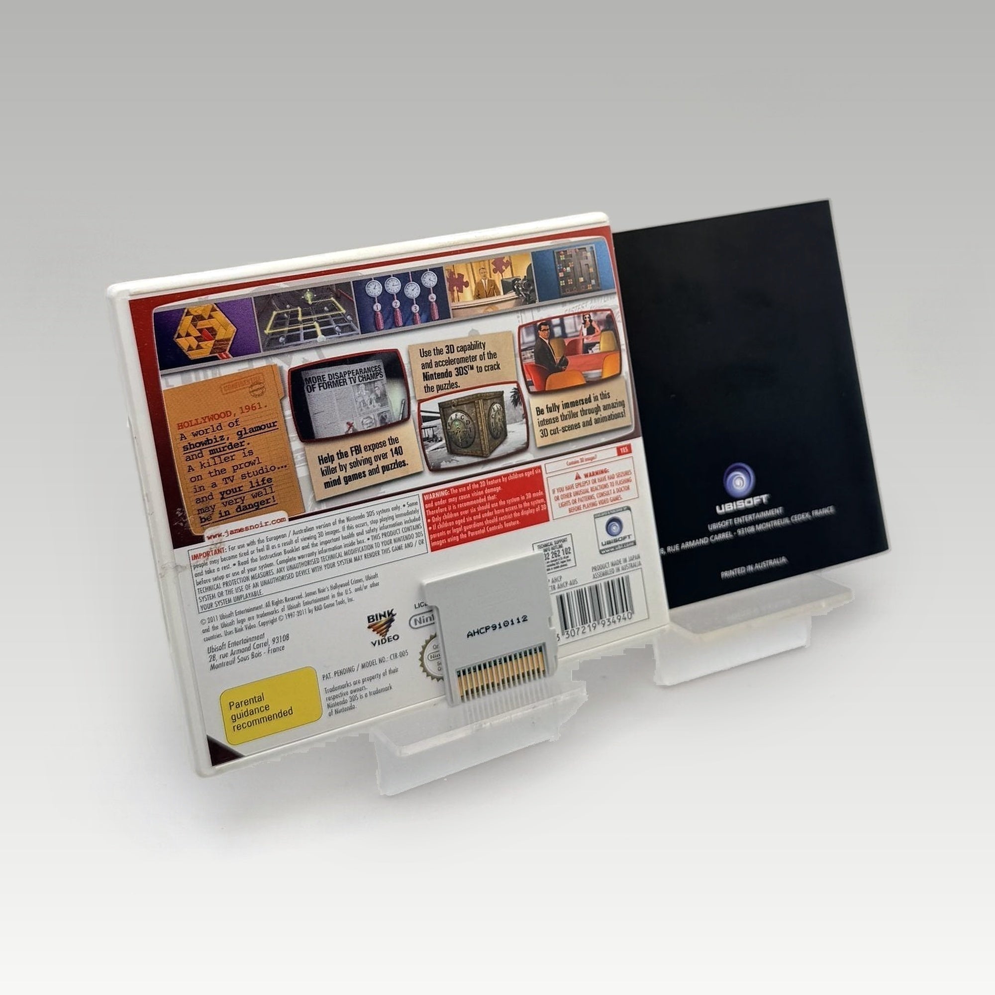 James Noir's Hollywood Crimes • CIB (PAL) - Image 2
