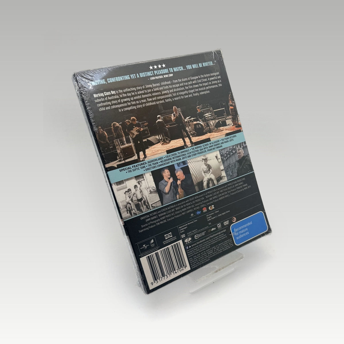 Jimmy Barnes: Working Class Boy (2018) DVD Collector's Edition • CIB • New / Sealed (Region 4, Collector's Edition) - Image 2