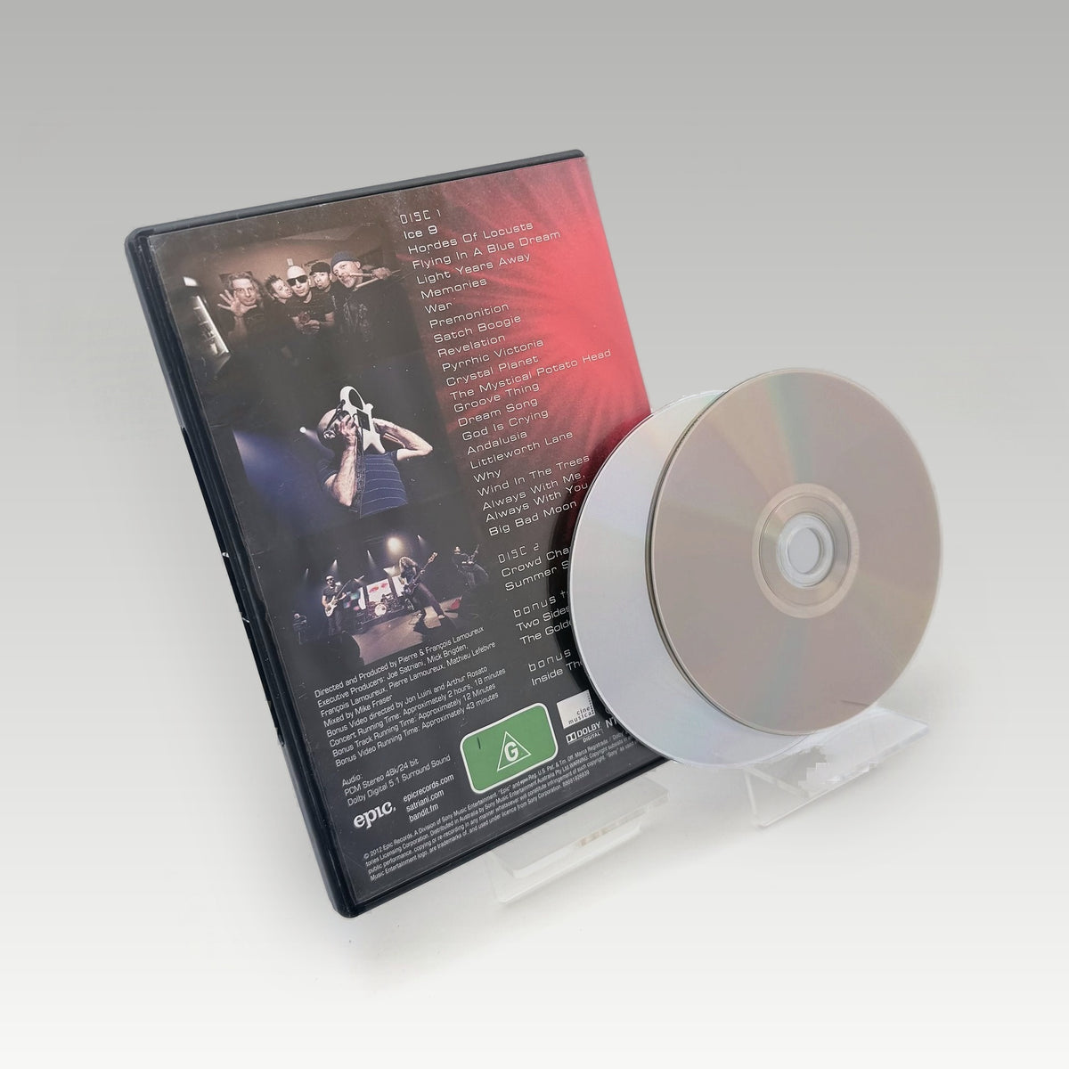 Joe Satriani: Satchurated - Live in Montreal (2012) DVD • CIB (Region Free, Standard) - Image 2