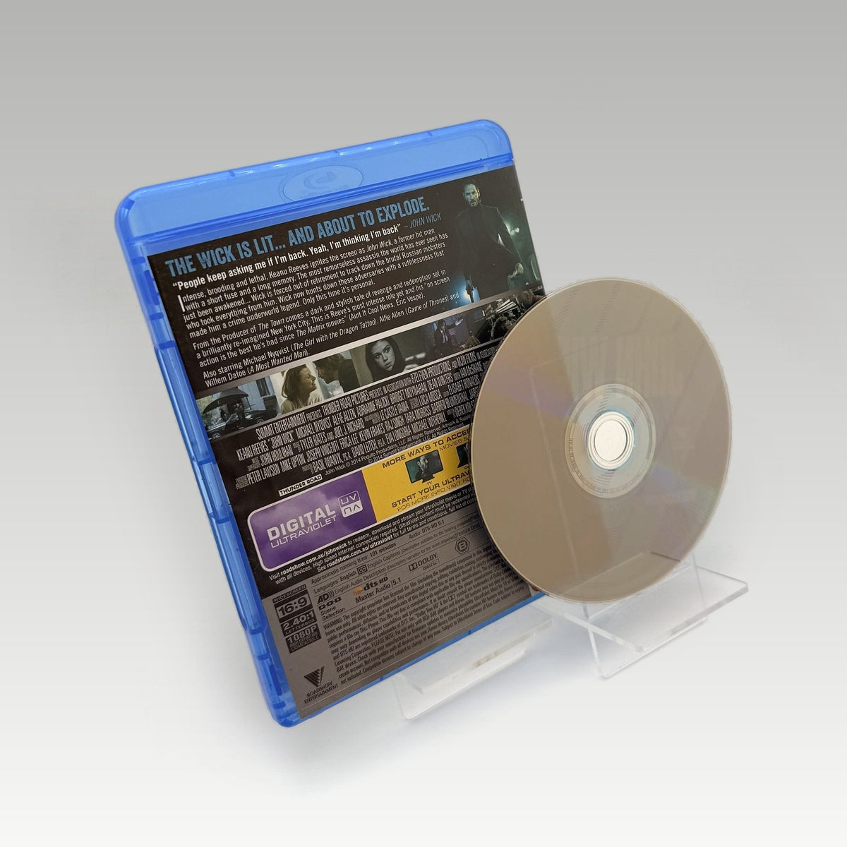 John Wick (2014) Bluray • CIB (Region B, Standard) - Image 2