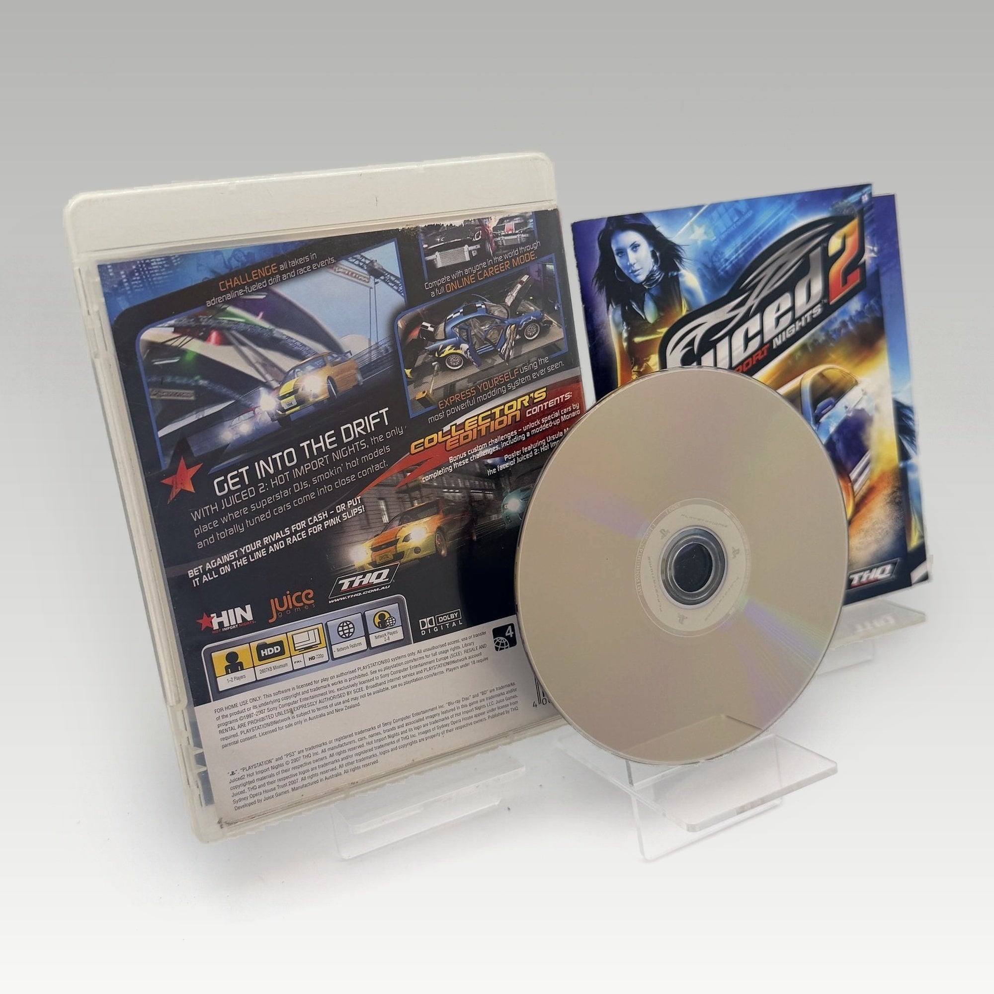 Juiced 2: Hot Import Nights Collector's Edition + Poster • CIB (Region 4, + Poster) - Image 2
