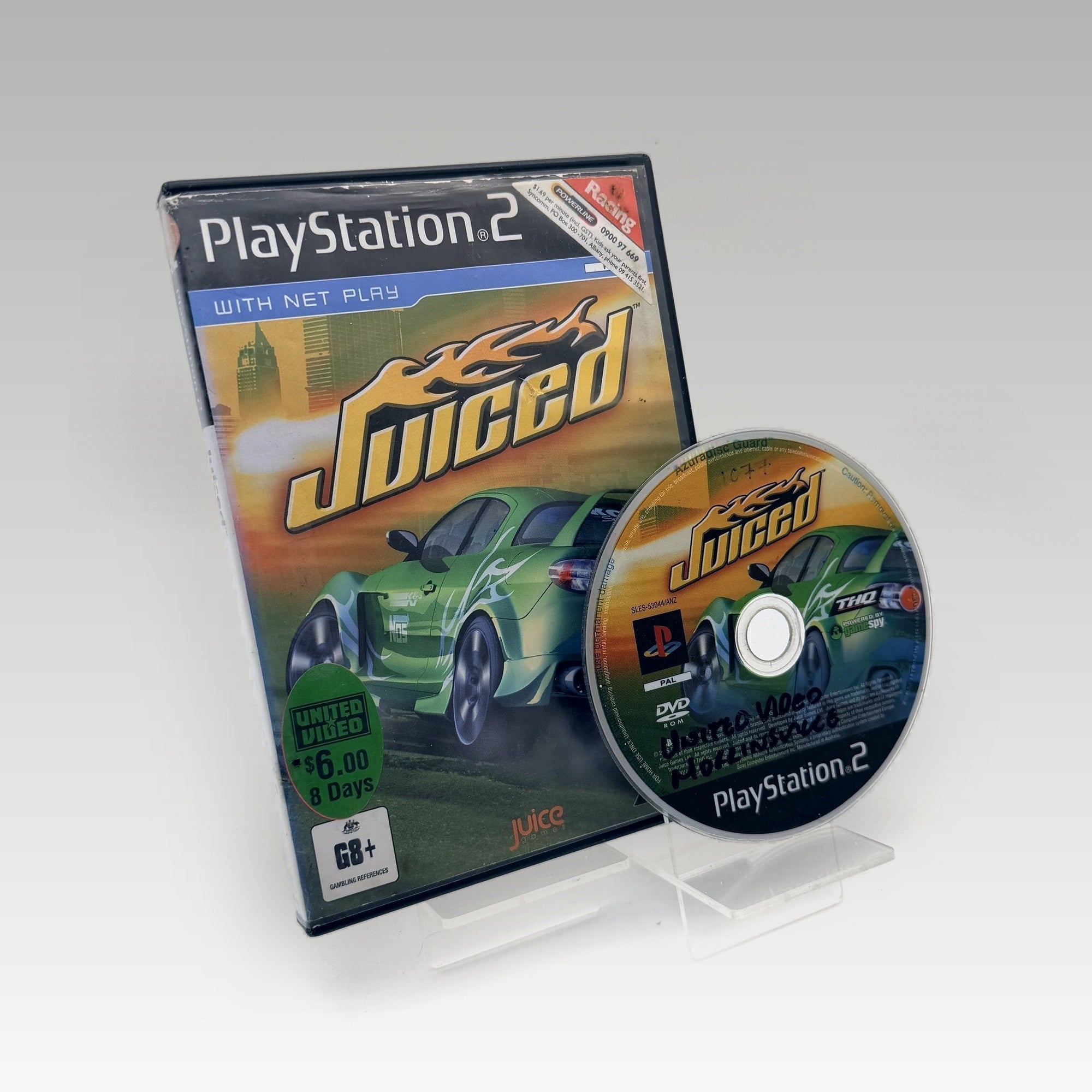 Juiced • No Manual • Ex-Rental (PAL) - Image 1
