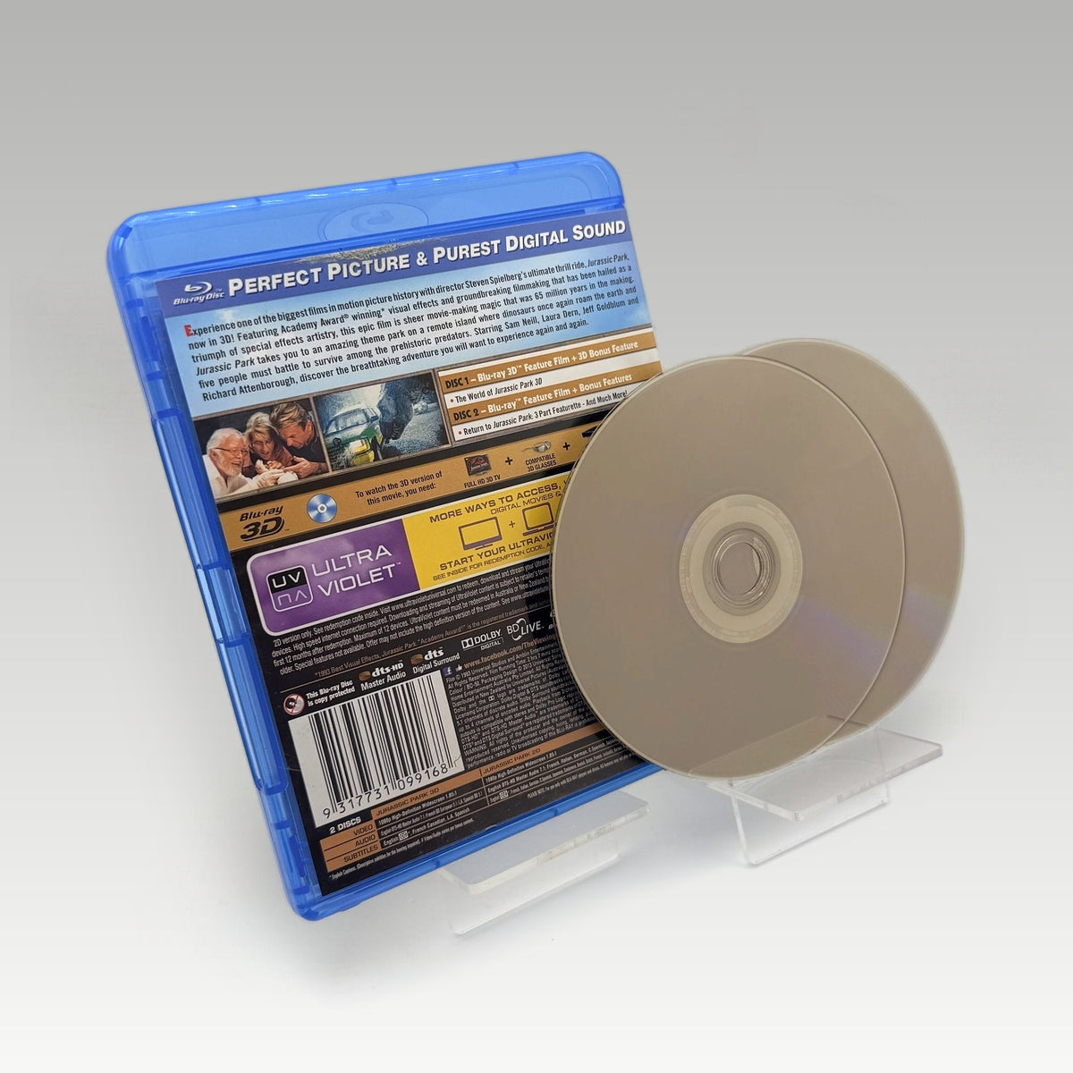 Jurassic Park (1993) 3D Bluray • CIB (Region Free, Standard) - Image 2