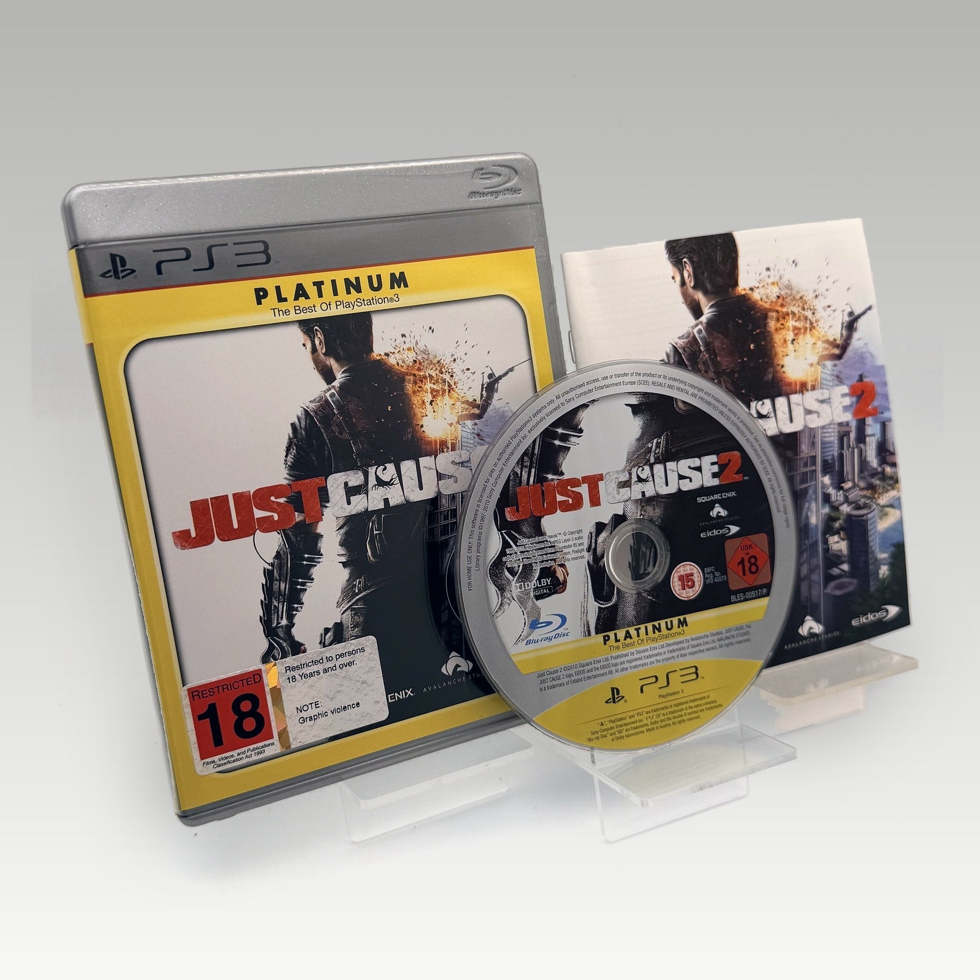 Just Cause 2 (Platinum) • CIB (Region 2) - Image 1