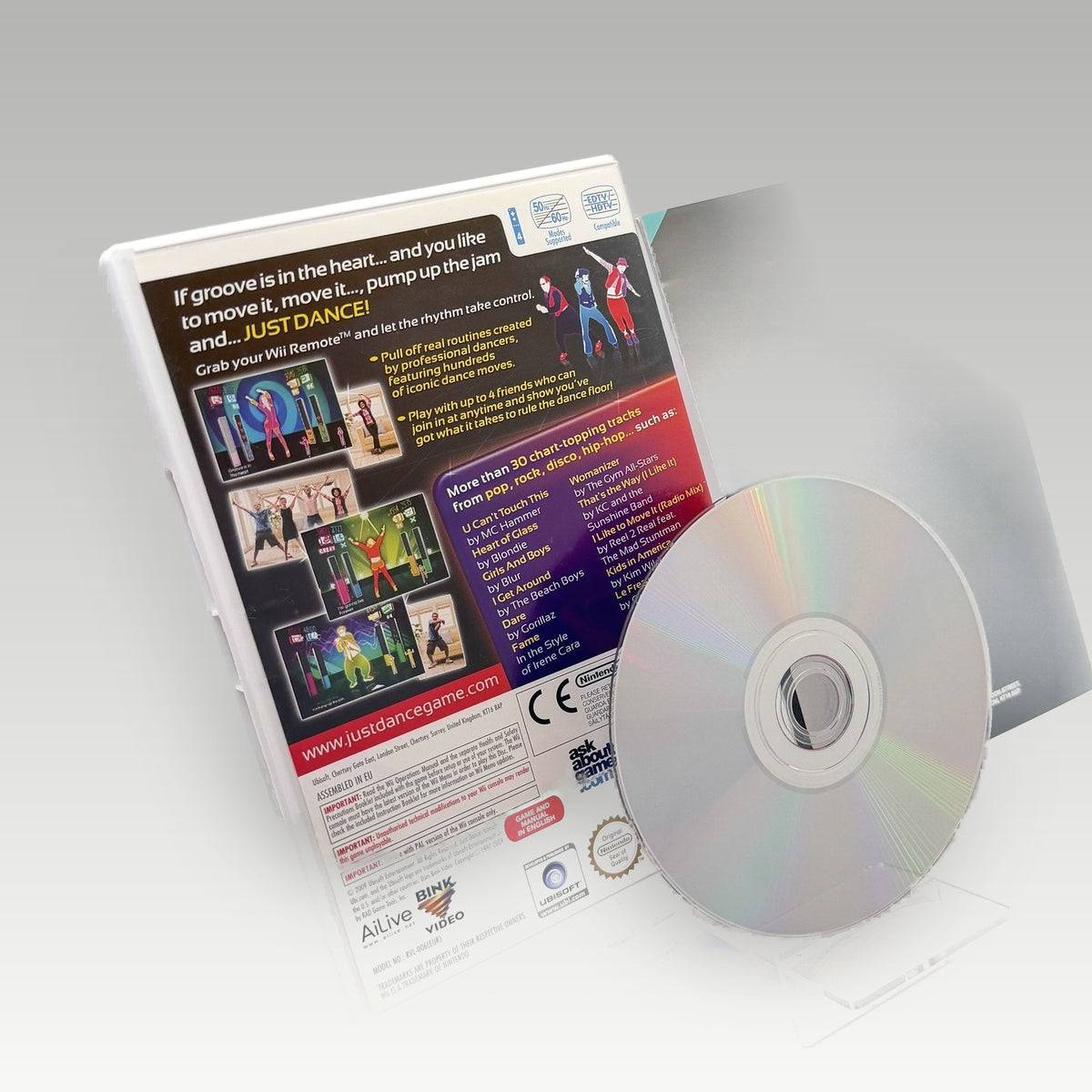 Just Dance • CIB (PAL) - Back Cover | Yappa NZ
