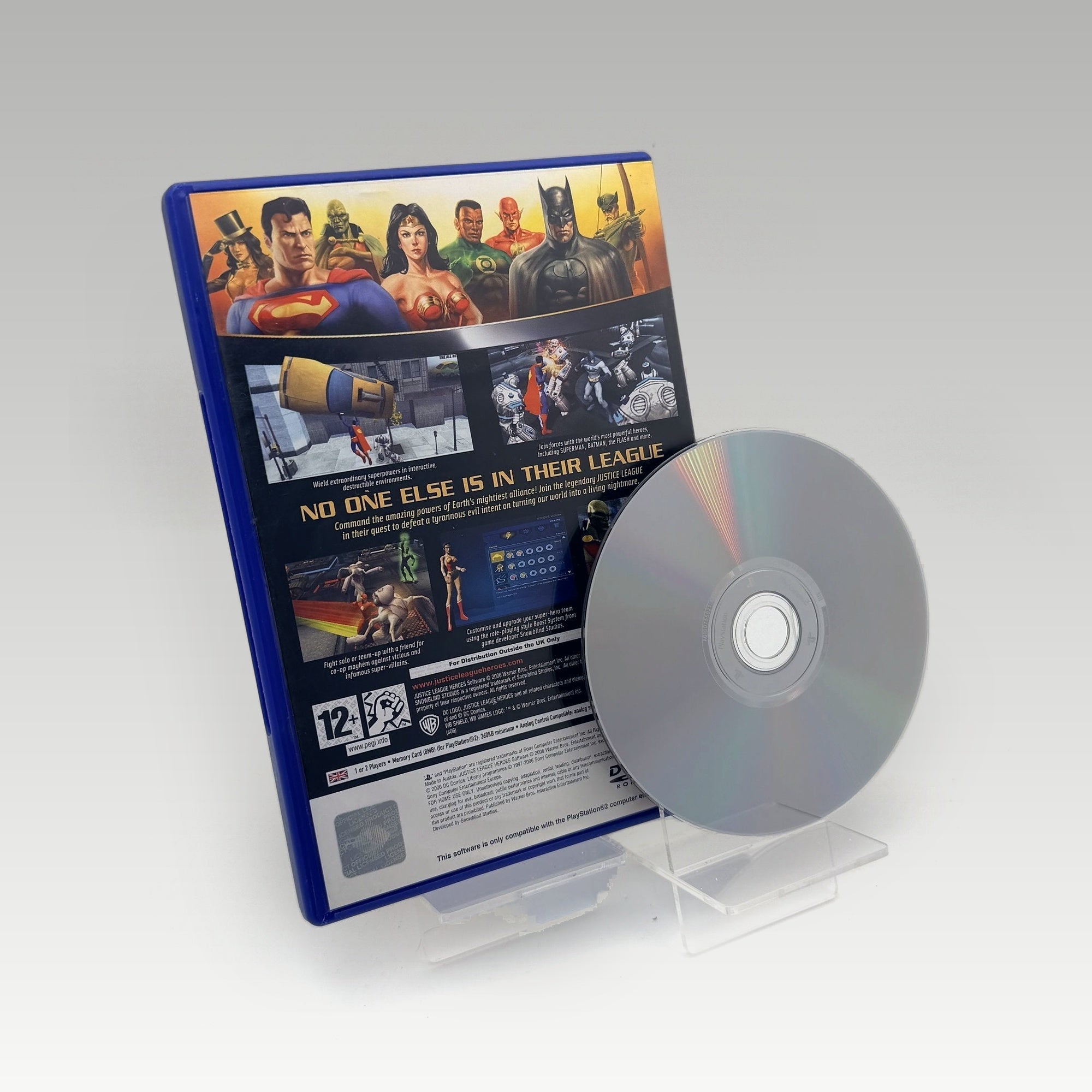 Justice League Heroes • No Manual (PAL) - Image 2