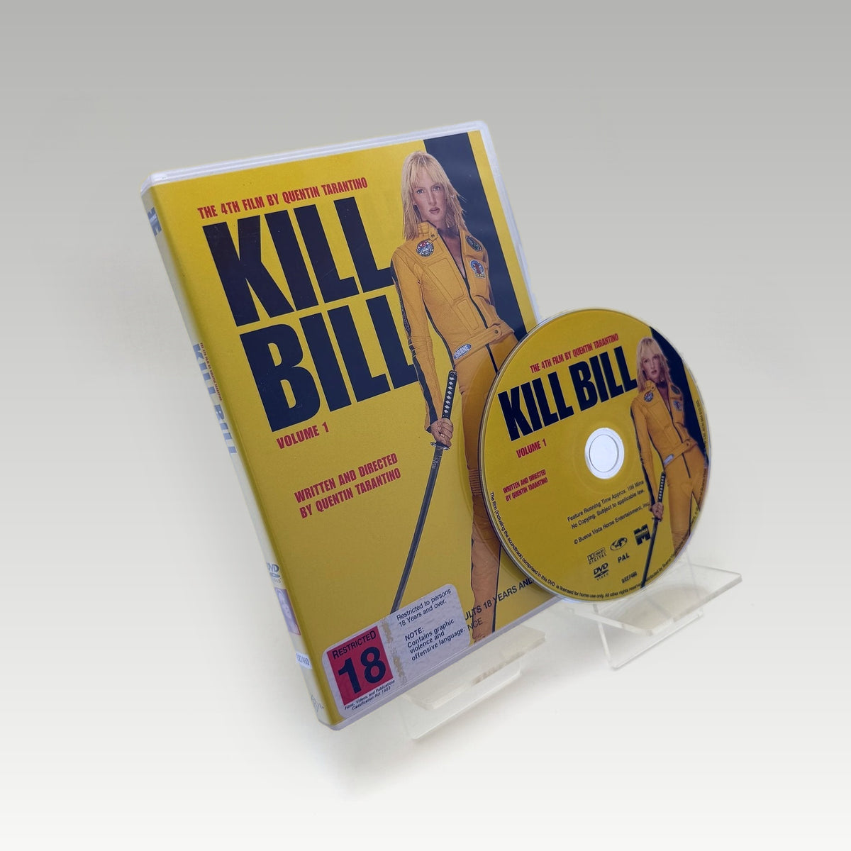 Kill Bill: Vol. 1 (2003) DVD • CIB (Region 4, Standard) - Image 1