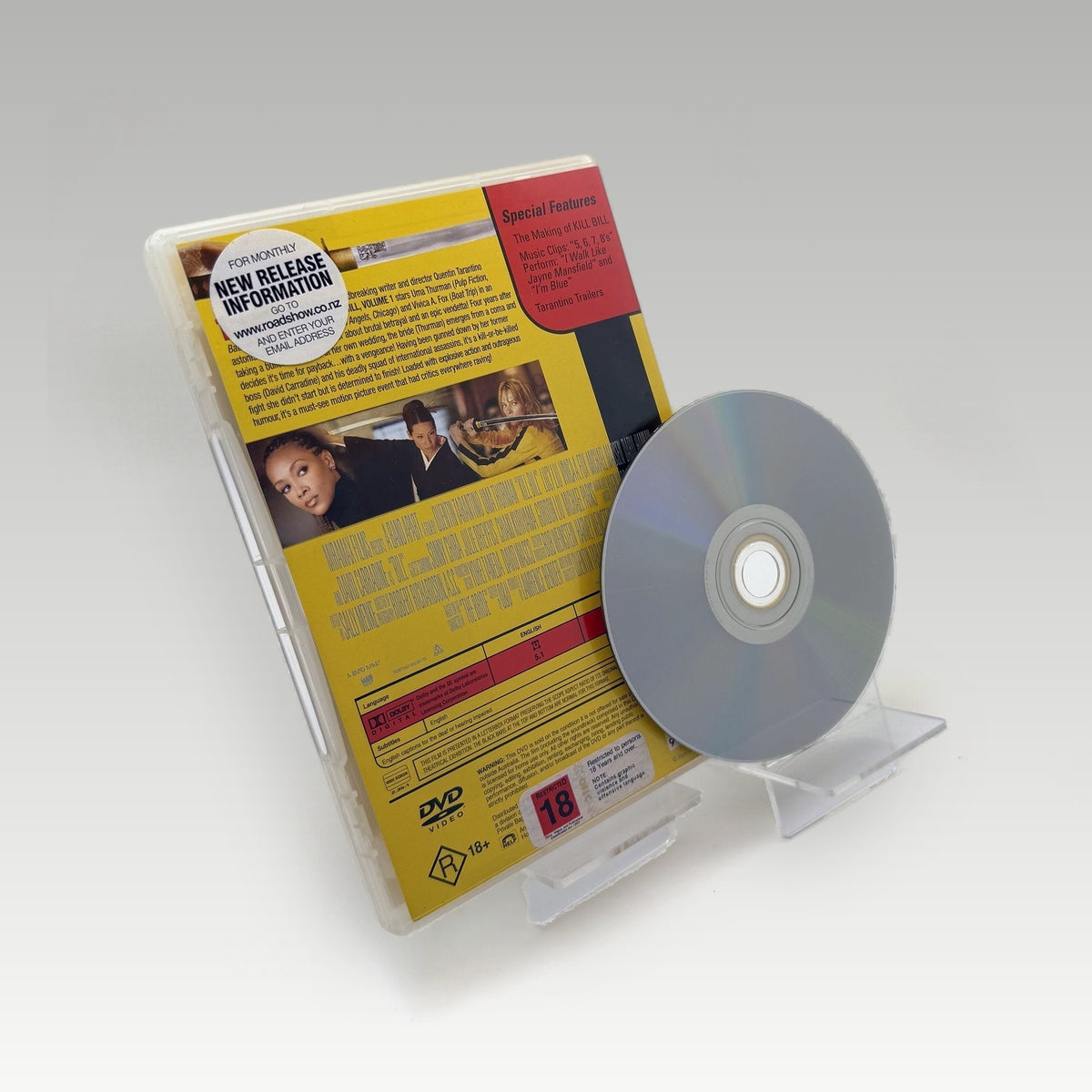 Kill Bill: Vol. 1 (2003) DVD • CIB (Region 4, Standard) - Image 2