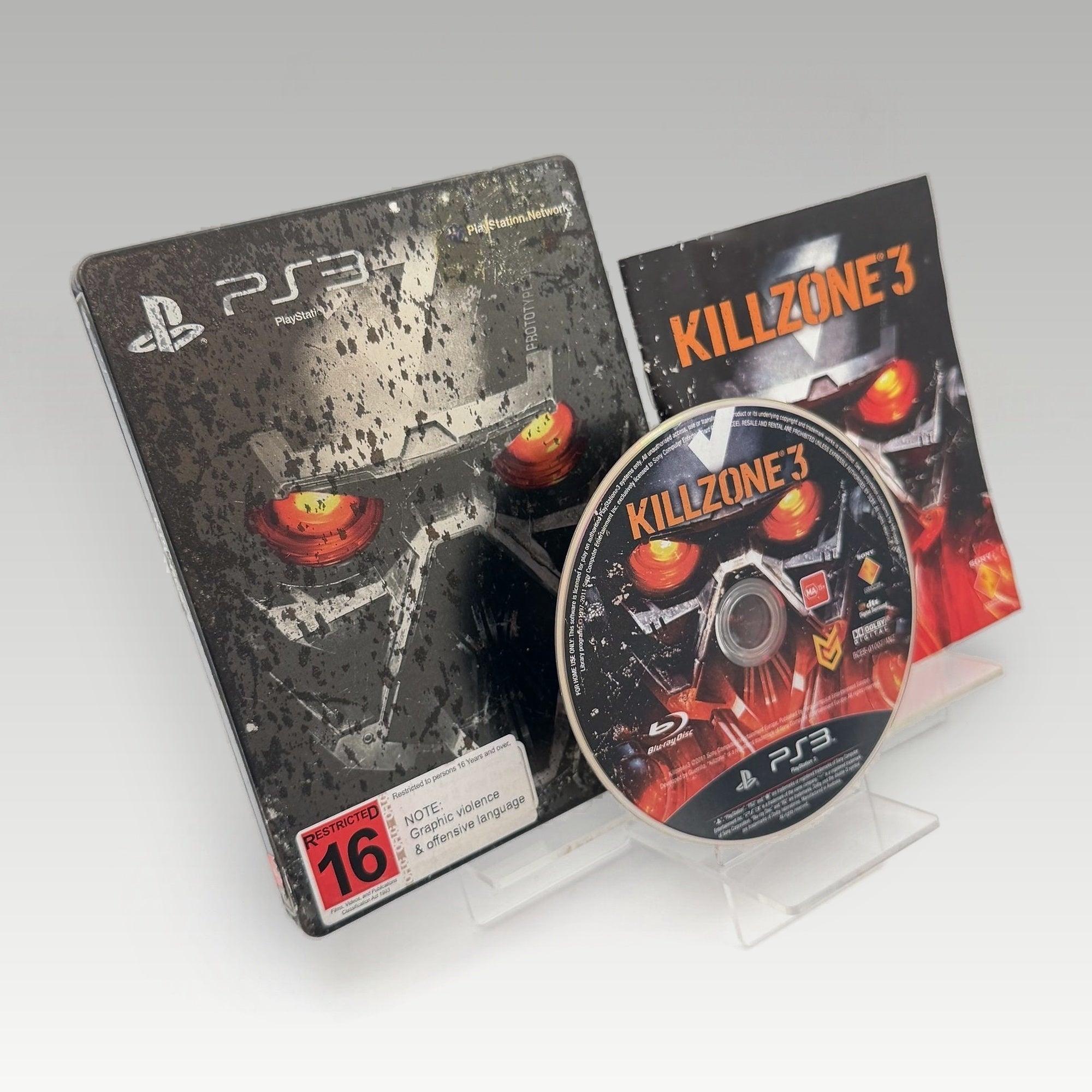 Killzone 3 Collector's Steelbook Edition • CIB (Region 4, Collector's Steelbook Edition) - Image 1