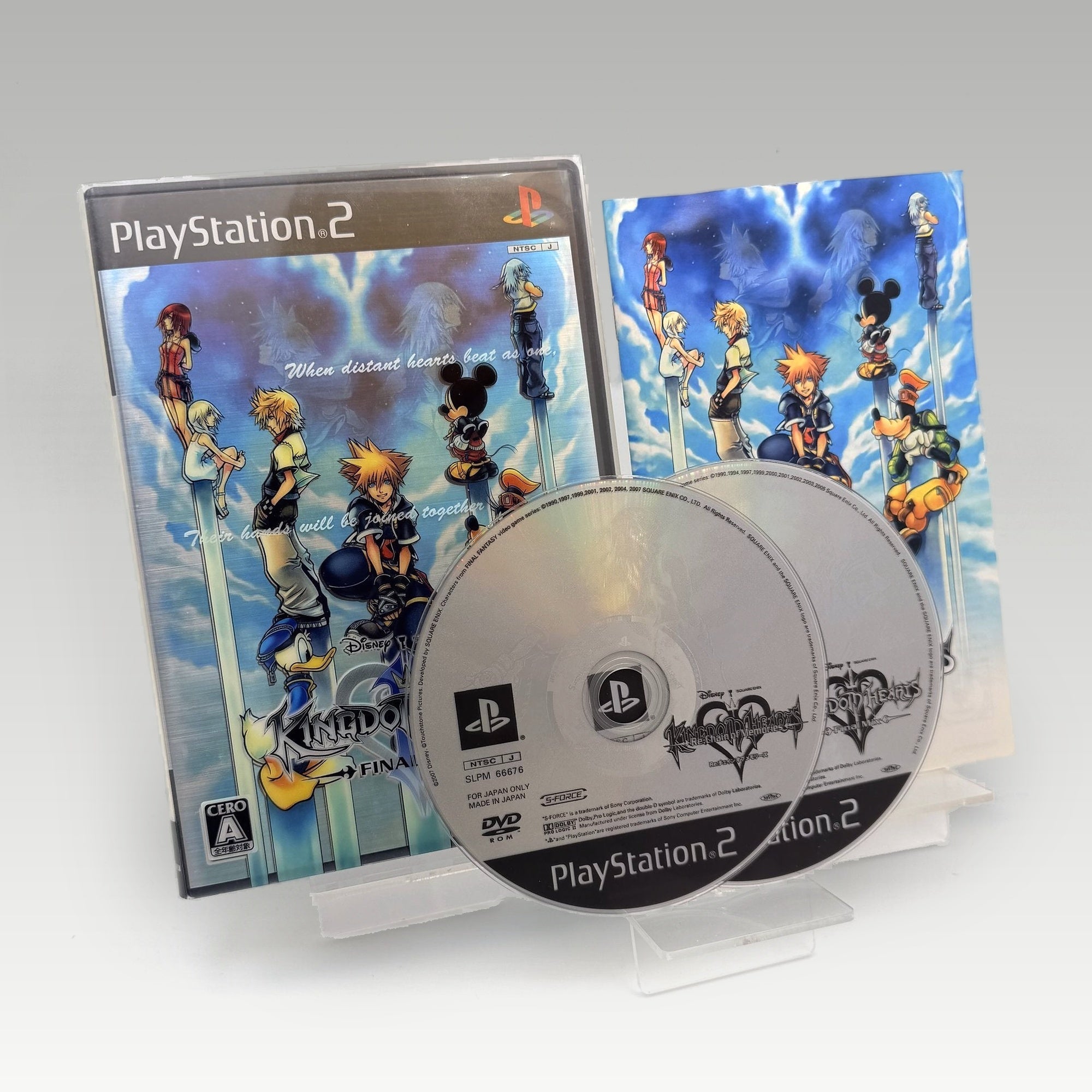 Kingdom Hearts II Final Mix+ + Slip Cover • CIB (NTSC-J, + Slip Cover) - Image 1