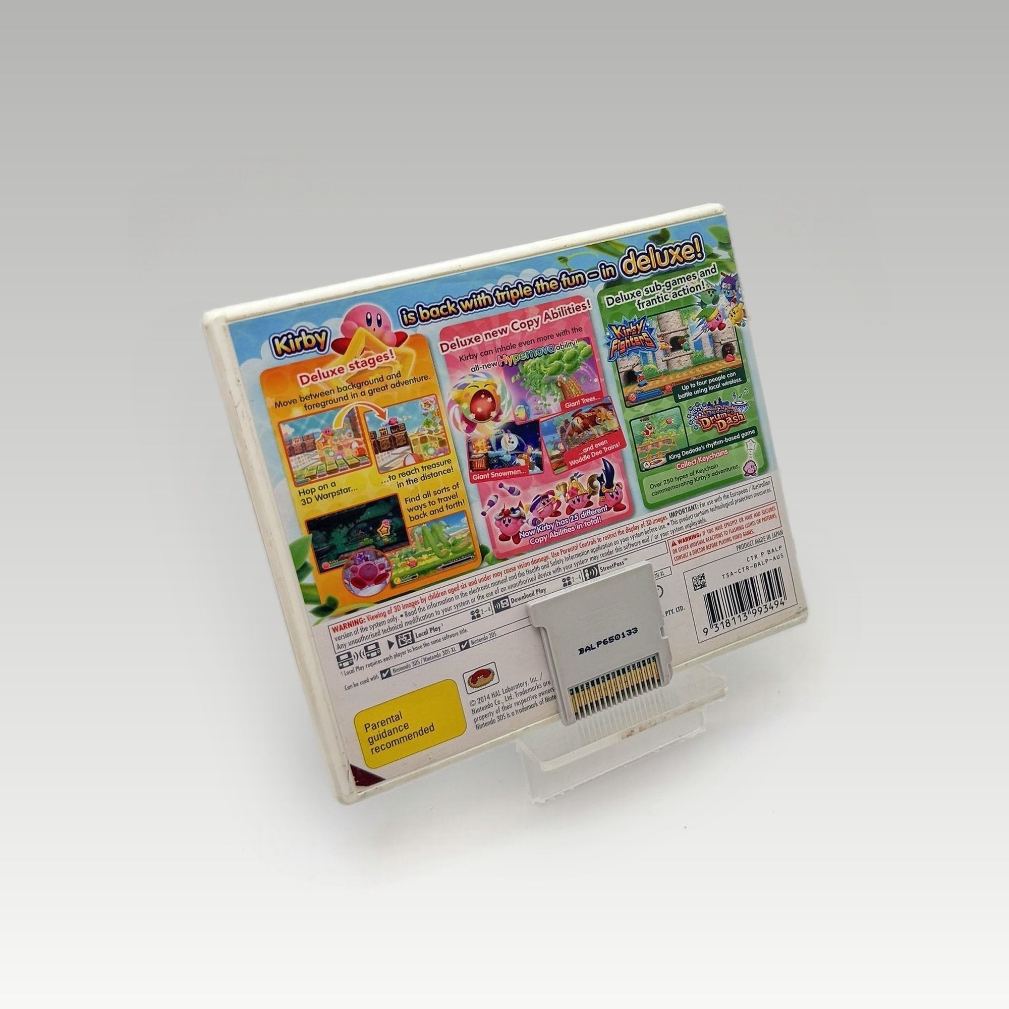 Kirby: Triple Deluxe • No Manual (PAL) - Image 2