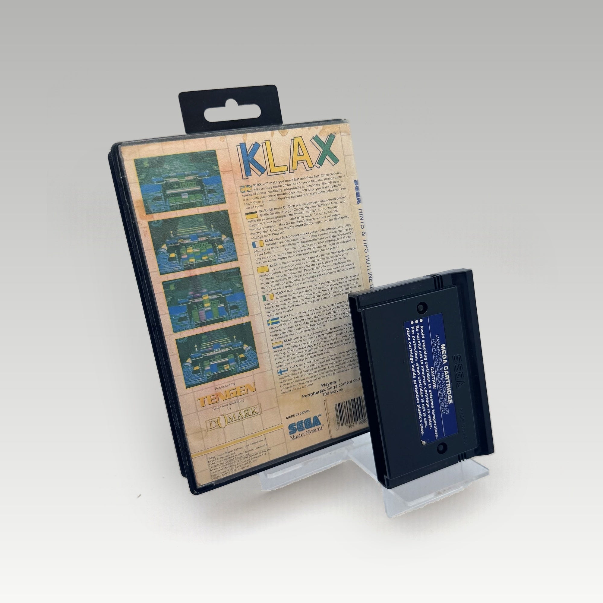 Klax • No Manual (PAL) - Image 2