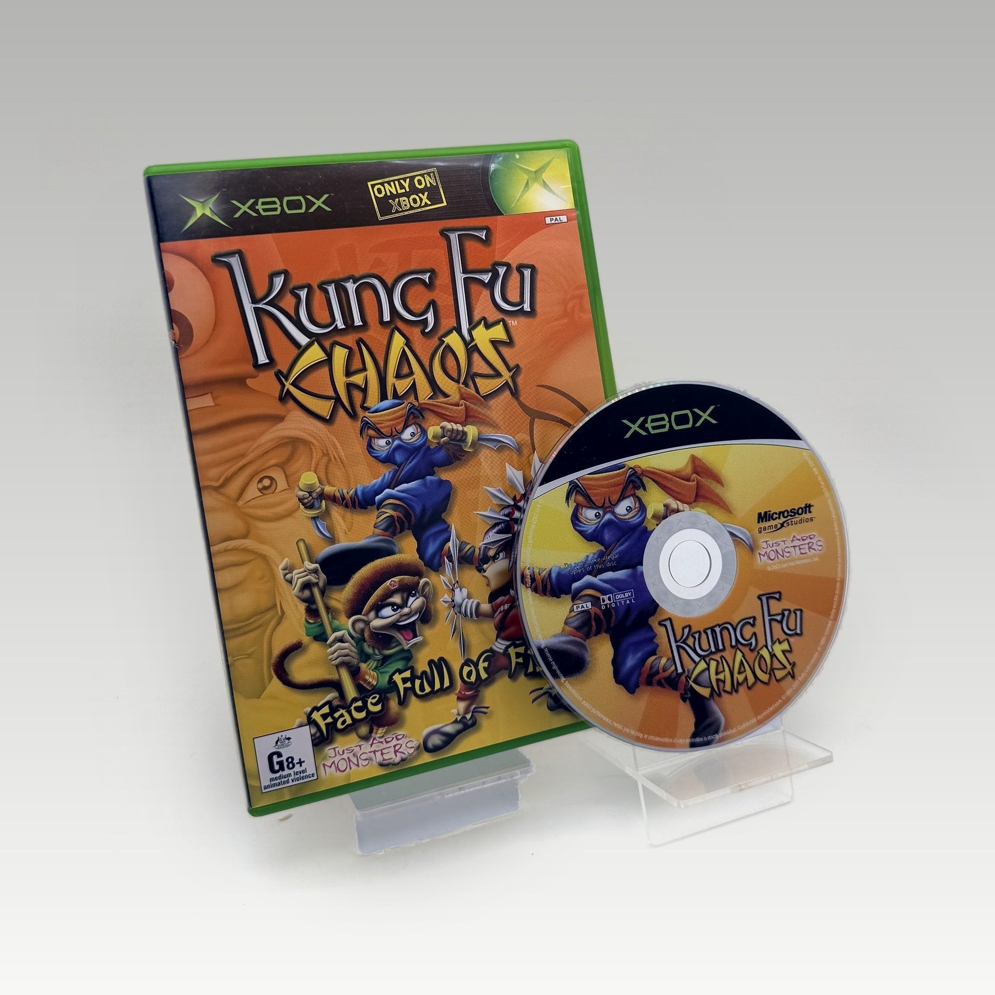 Kung Fu Chaos • No Manual (PAL) - Image 1