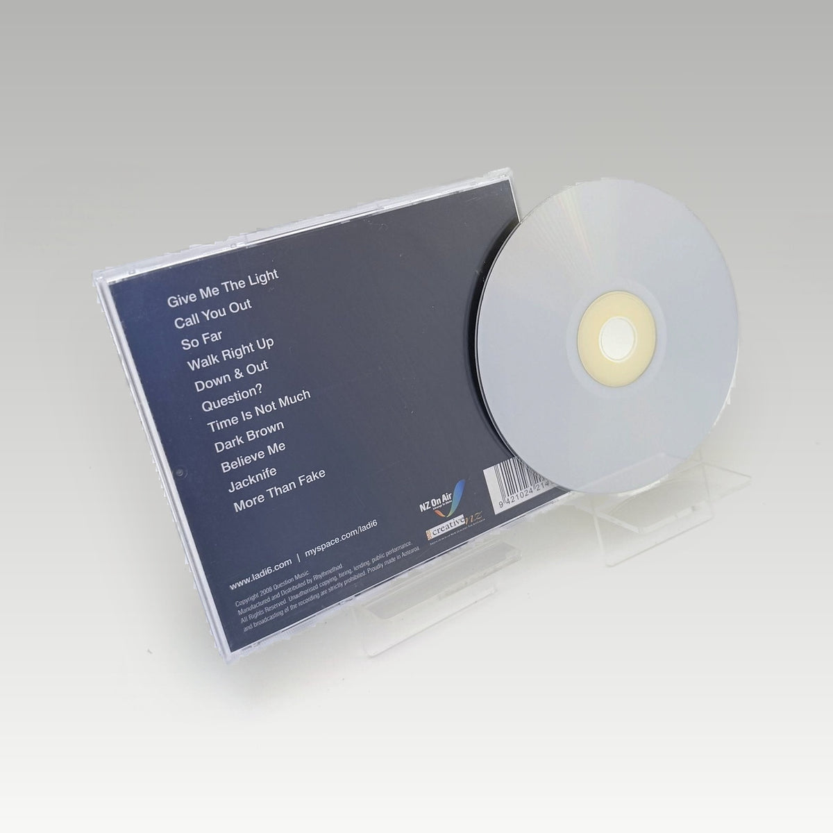 Ladi 6 - Time Is Not Much • CIB - Back Cover | Yappa NZ