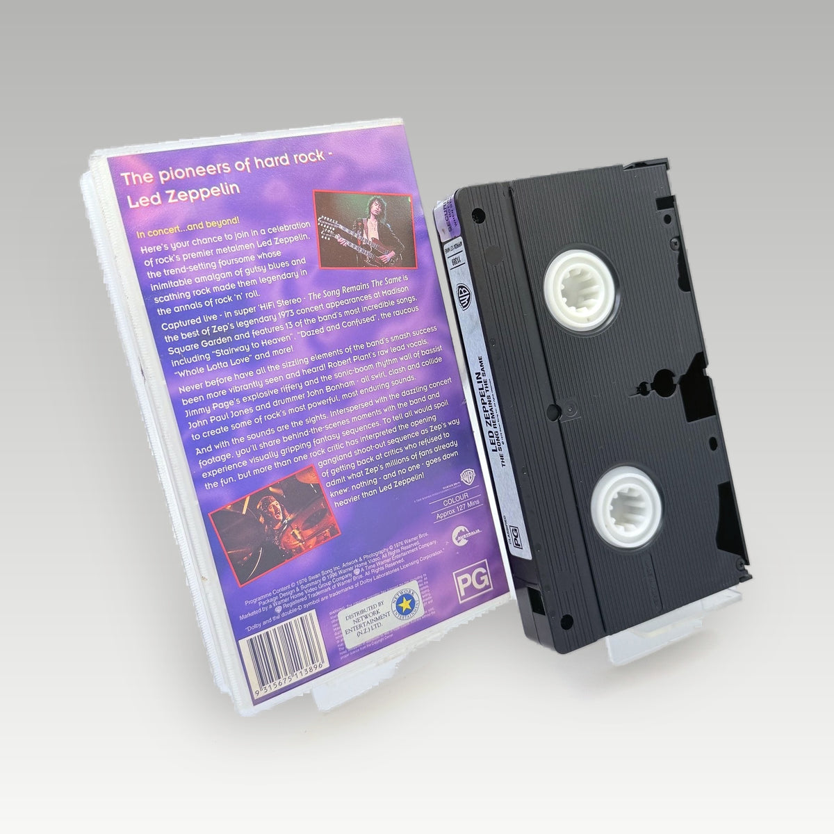 Led Zeppelin - The Song Remains the Same (1976) • CIB (PAL) - Back Cover | Yappa NZ