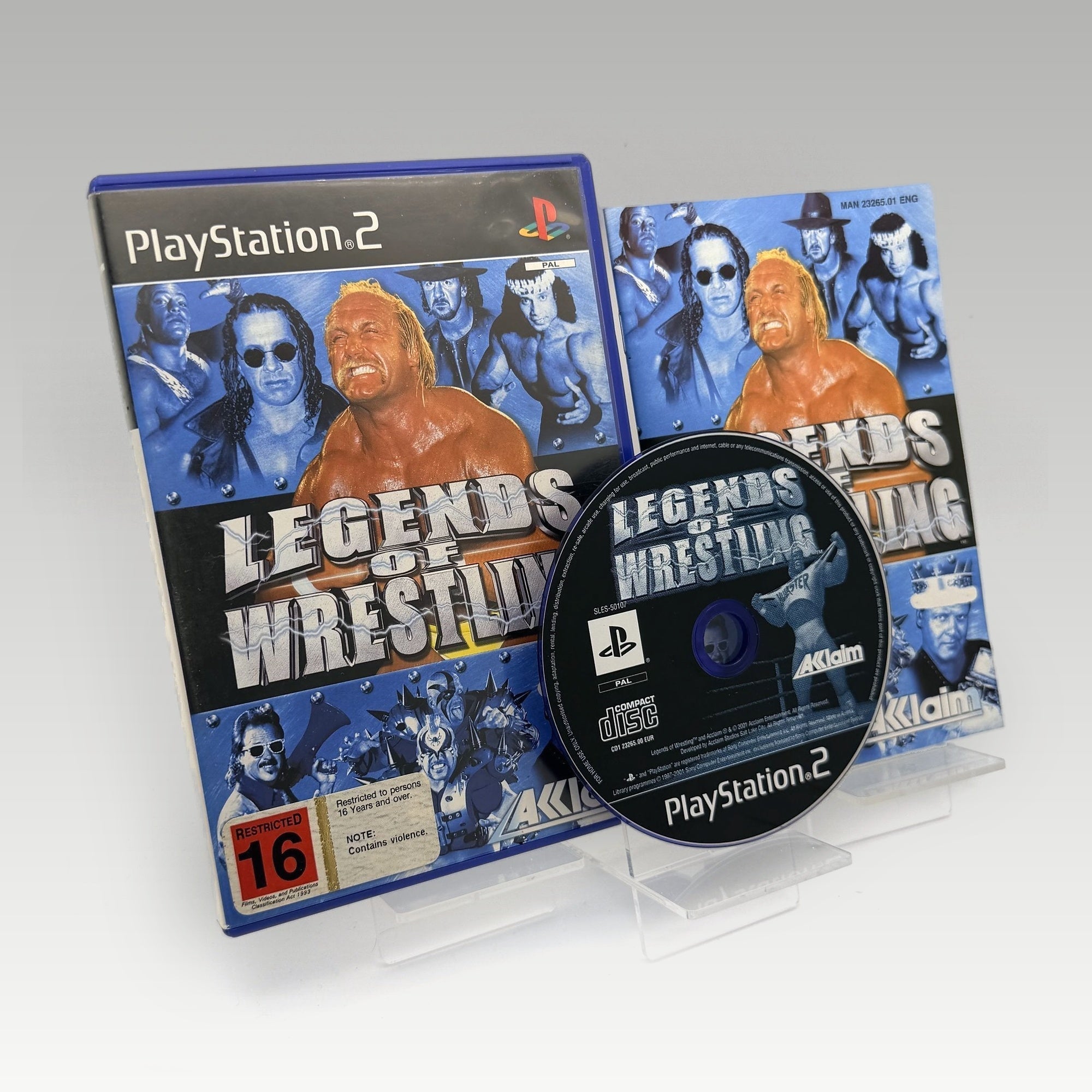 Legends of Wrestling • CIB (PAL) - Image 1