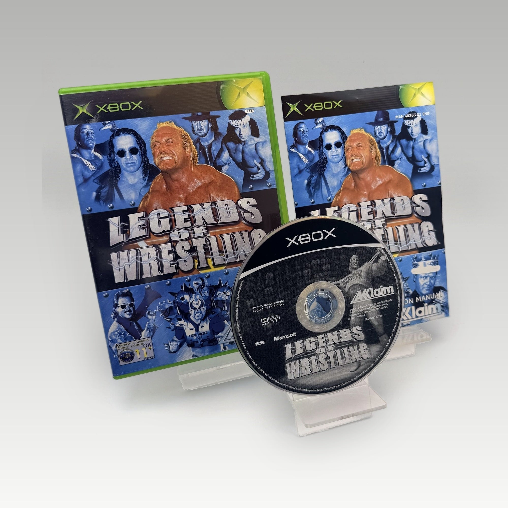Legends of Wrestling • CIB (PAL) - Image 1