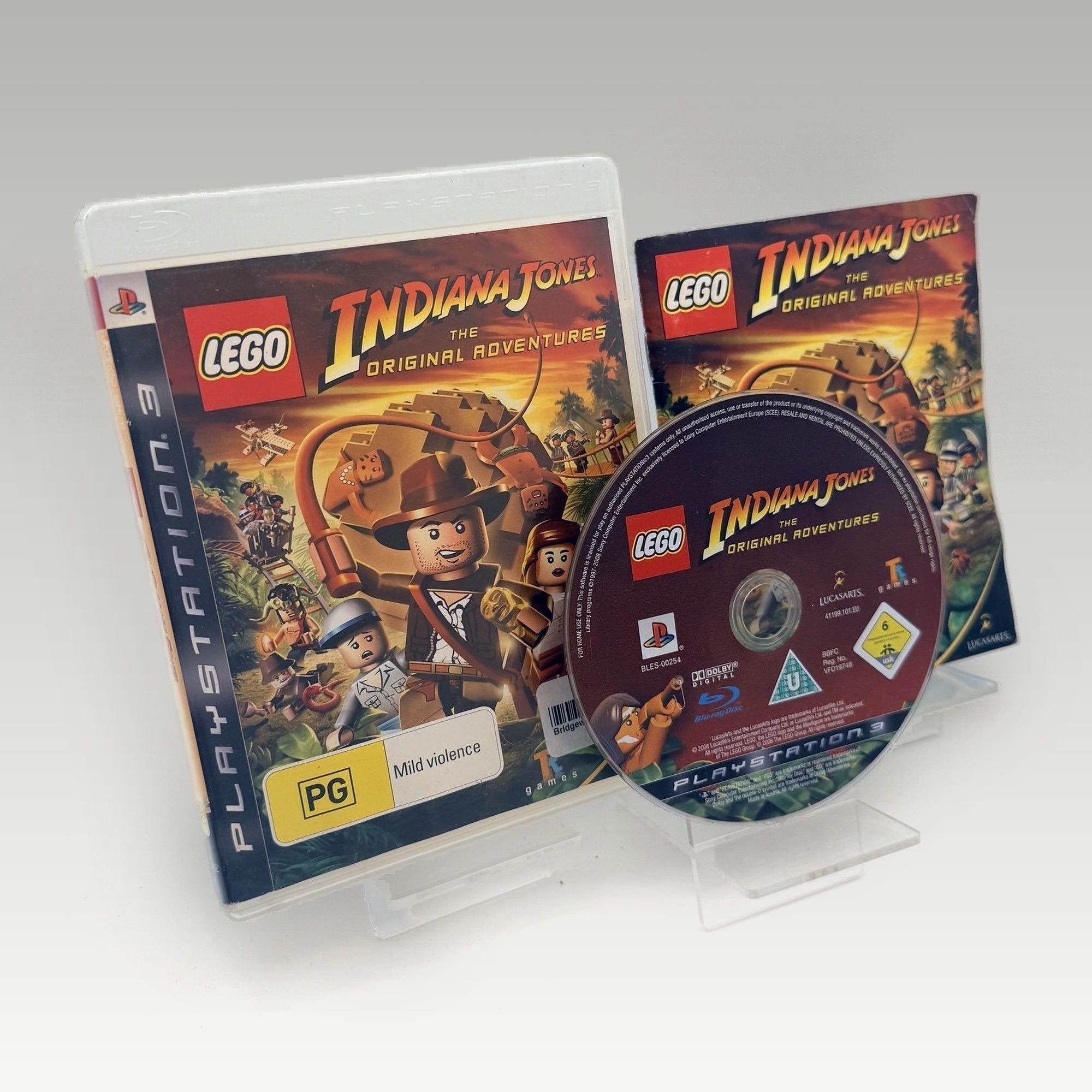 LEGO Indiana Jones: The Original Adventures • CIB • Ex-Rental (Region 4) - Image 1