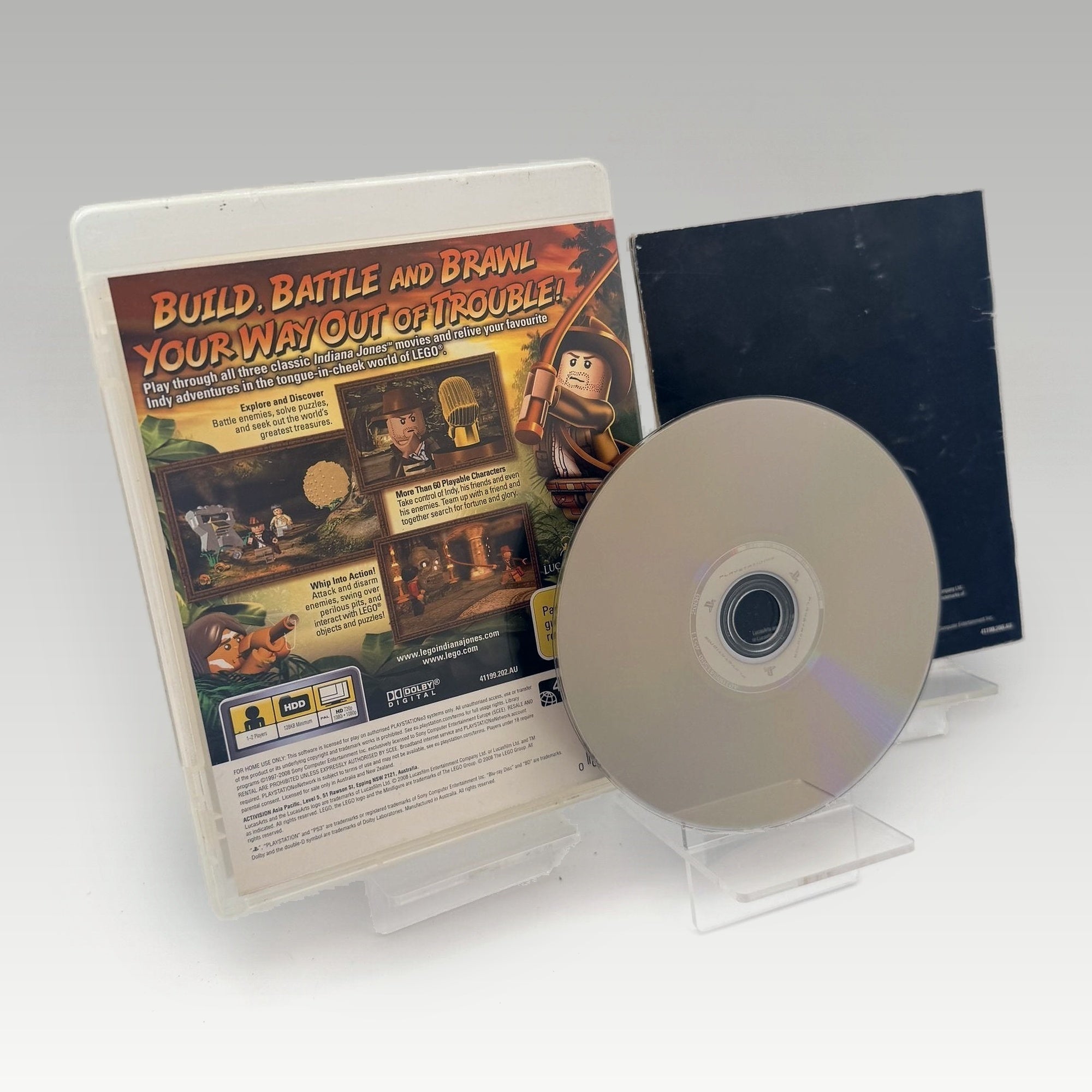 LEGO Indiana Jones: The Original Adventures • CIB • Ex-Rental (Region 4) - Image 2