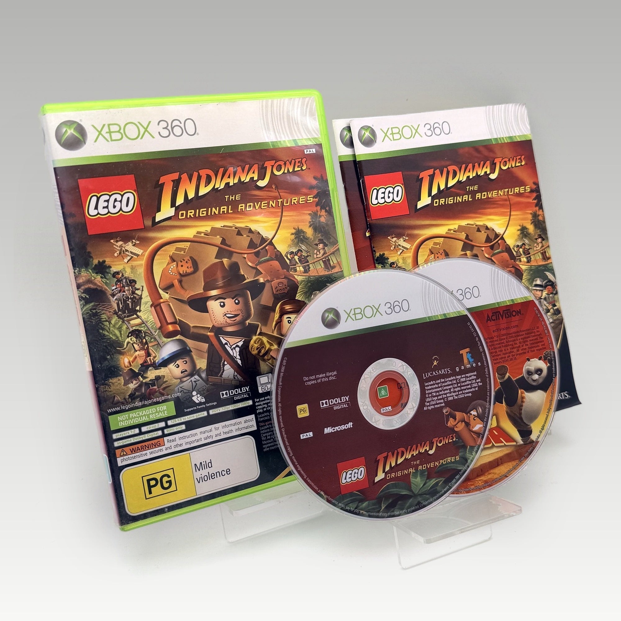 LEGO Indiana Jones: The Original Adventures / Kung Fu Panda • CIB (PAL) - Image 1