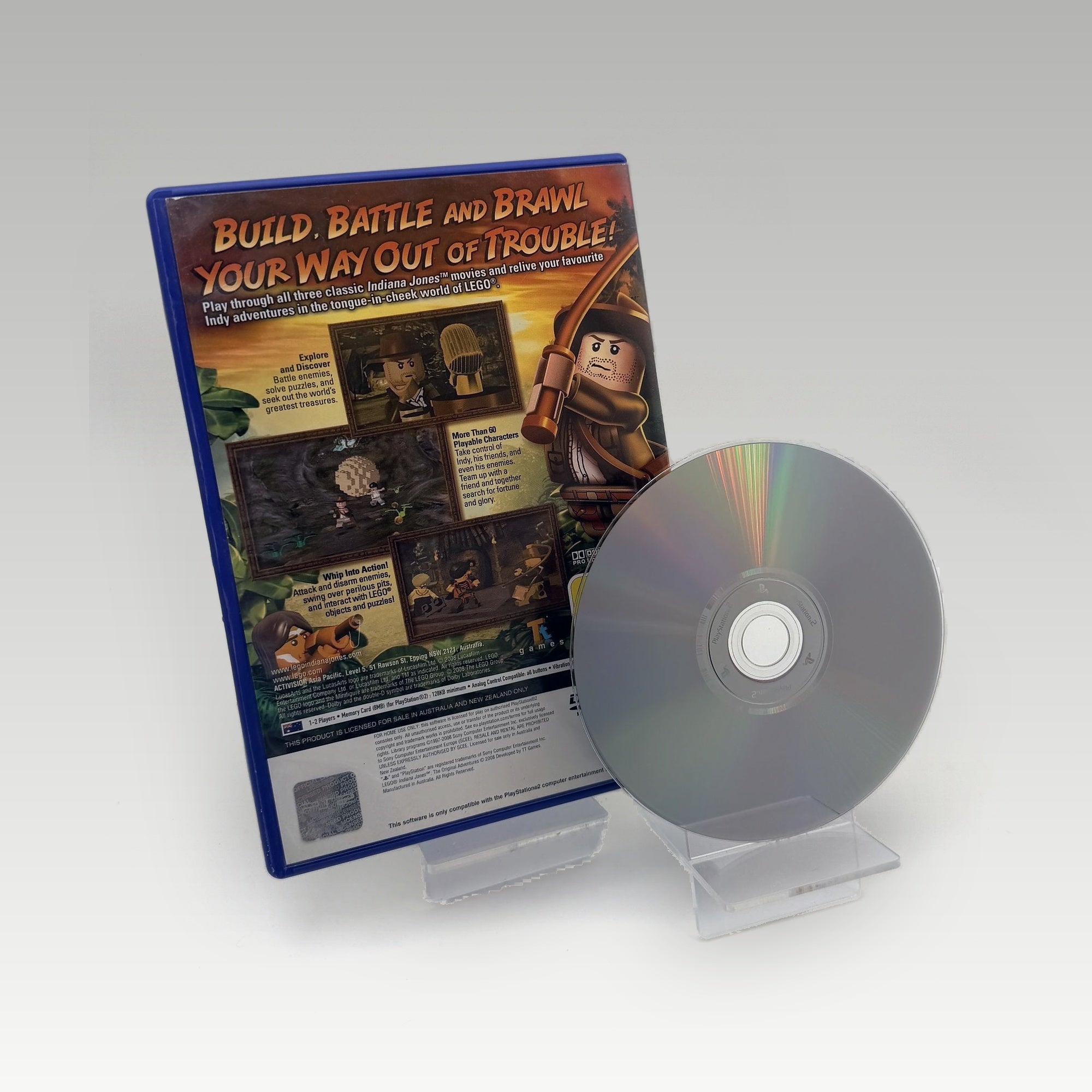 LEGO Indiana Jones: The Original Adventures • No Manual (PAL) - Image 2