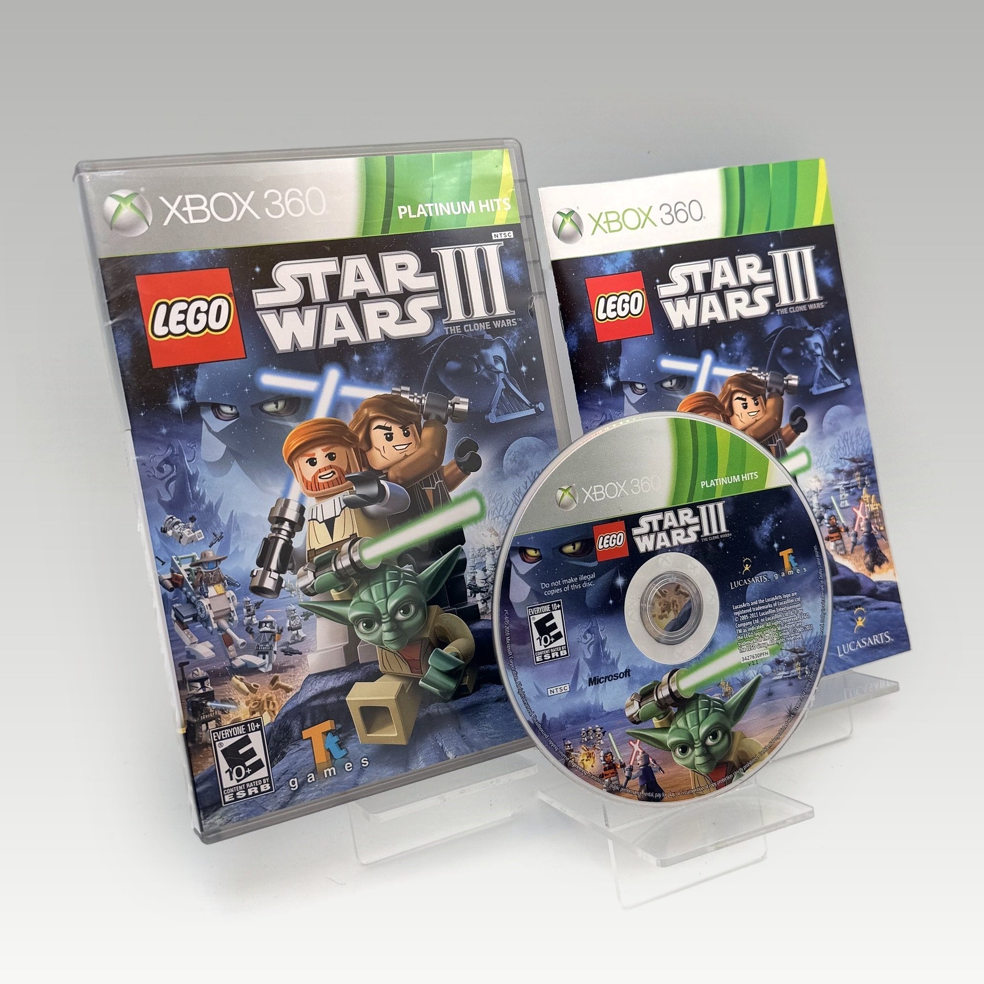 LEGO Star Wars III: The Clone Wars (Platinum) • CIB (PAL) - Image 1