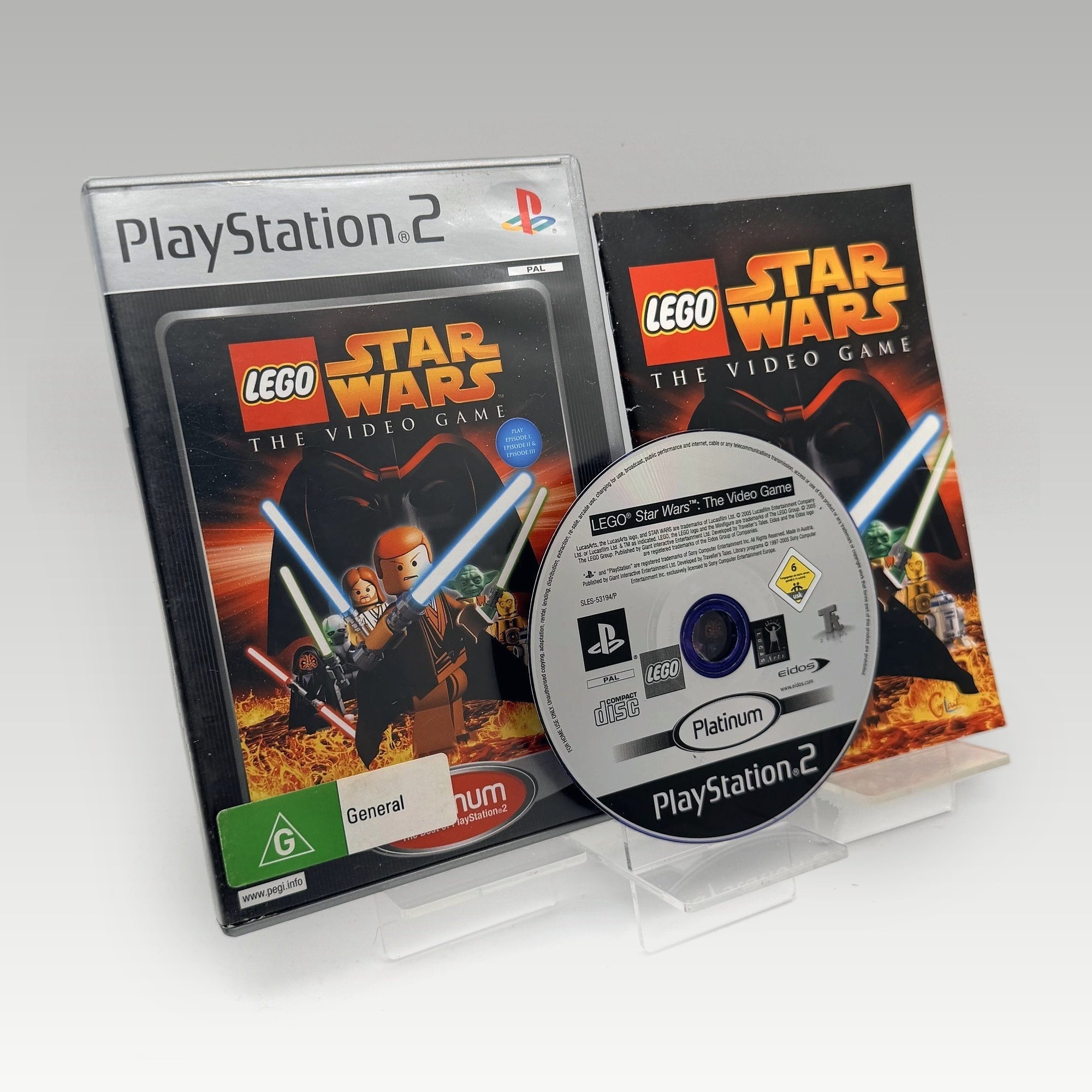LEGO Star Wars: The Video Game (Platinum) • CIB (PAL) - Image 1