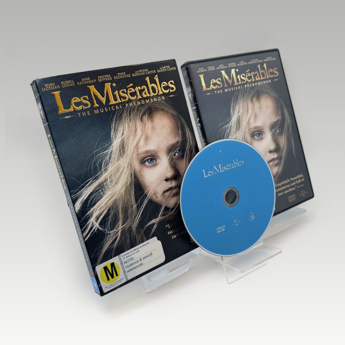 Les Misérables (2012) DVD Slipcover • CIB (Region 4, Slipcover) - Image 1