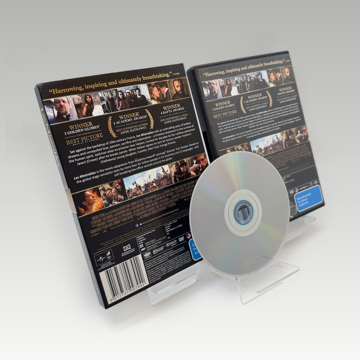 Les Misérables (2012) DVD Slipcover • CIB (Region 4, Slipcover) - Image 2