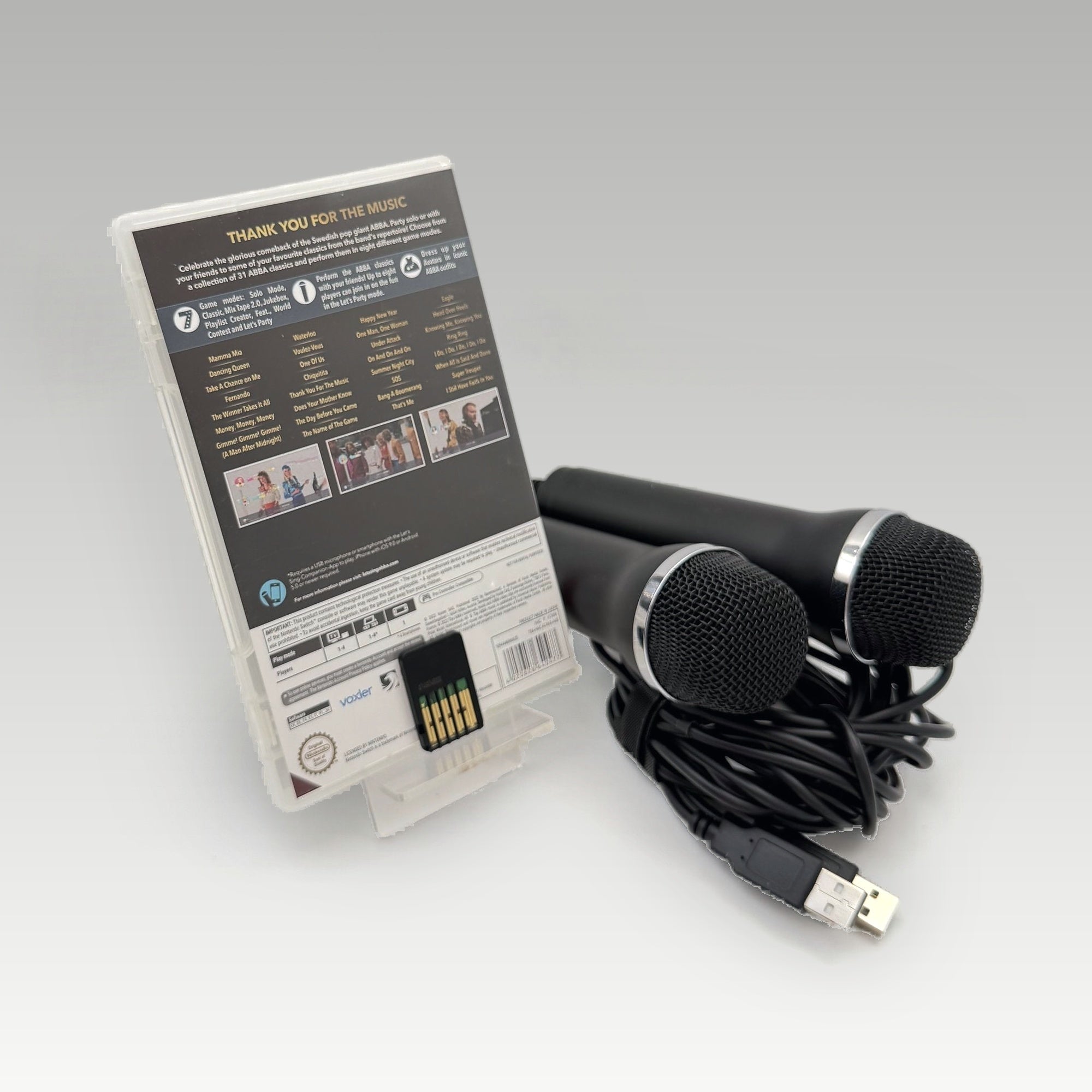 Let's Sing ABBA 2x Microphone Bundle • CIB (Region 4, 2x Microphone Bundle) - Image 3