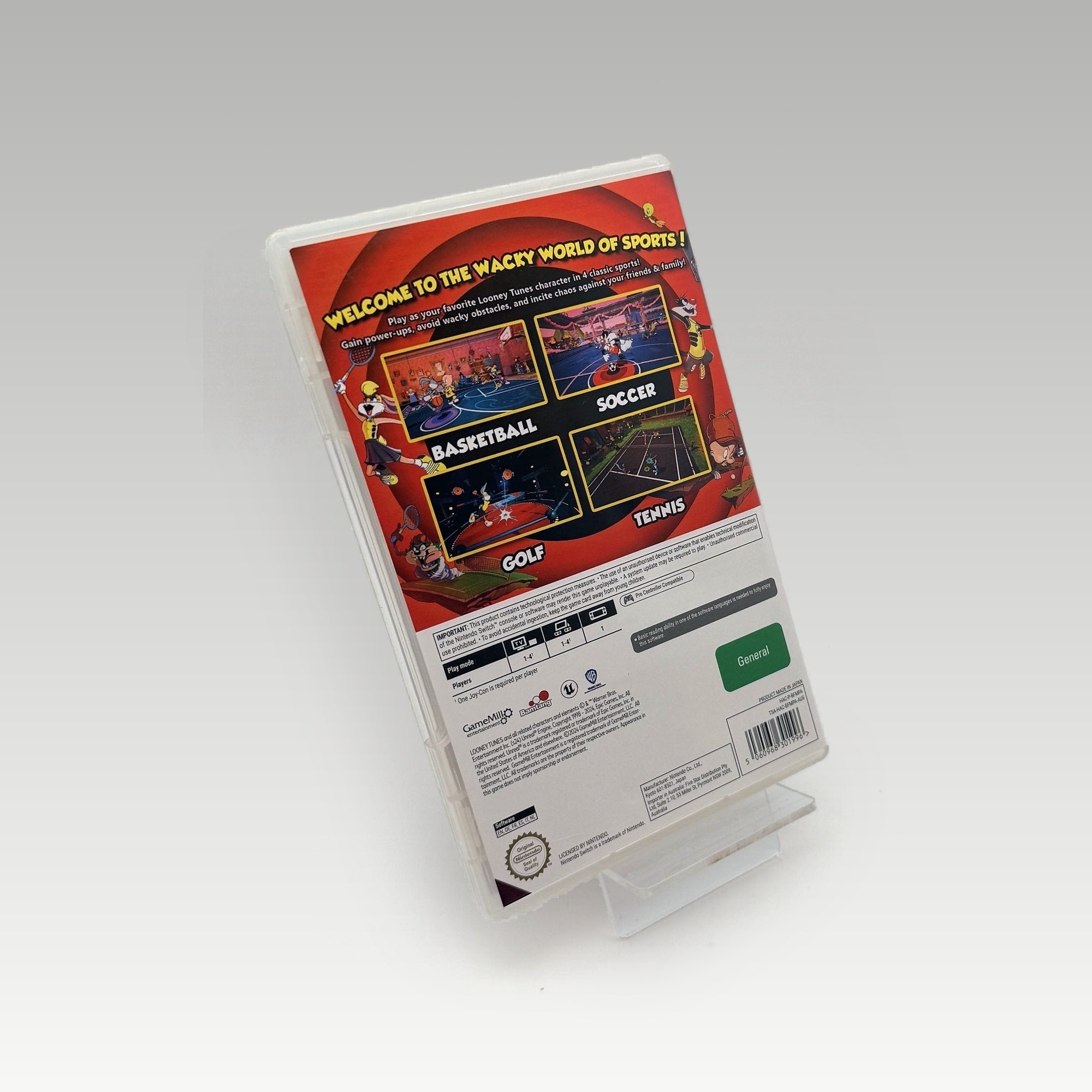 Looney Tunes: Wacky World of Sports • CIB • New (Region Free) - Image 2