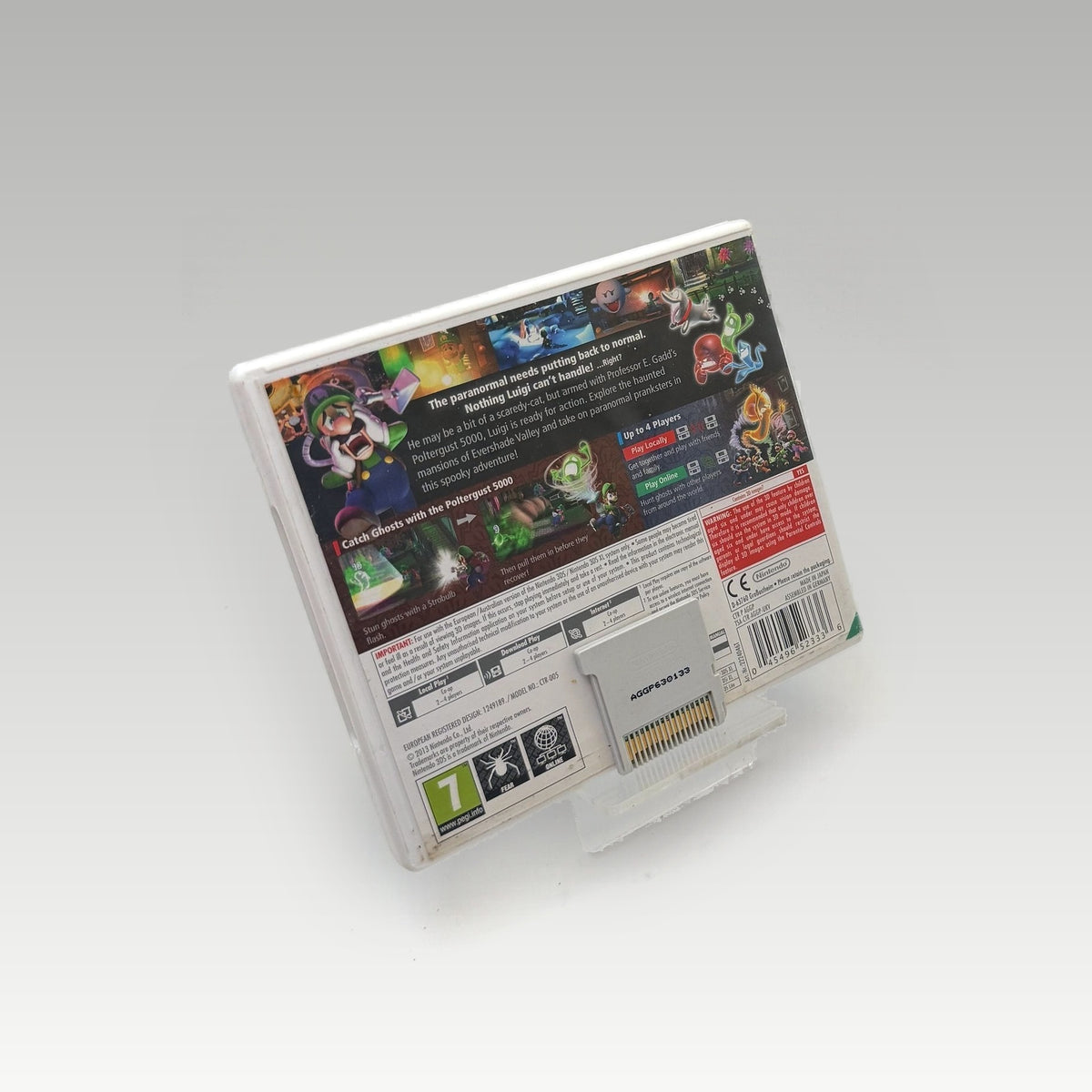 Luigi's Mansion 2 HD • No Manual (PAL) - Back Cover | Yappa NZ
