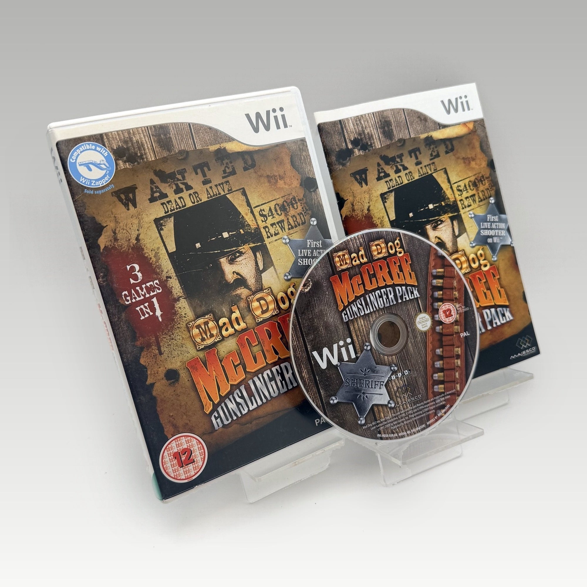 Mad Dog McCree: Gunslinger Pack • CIB (PAL) - Image 1