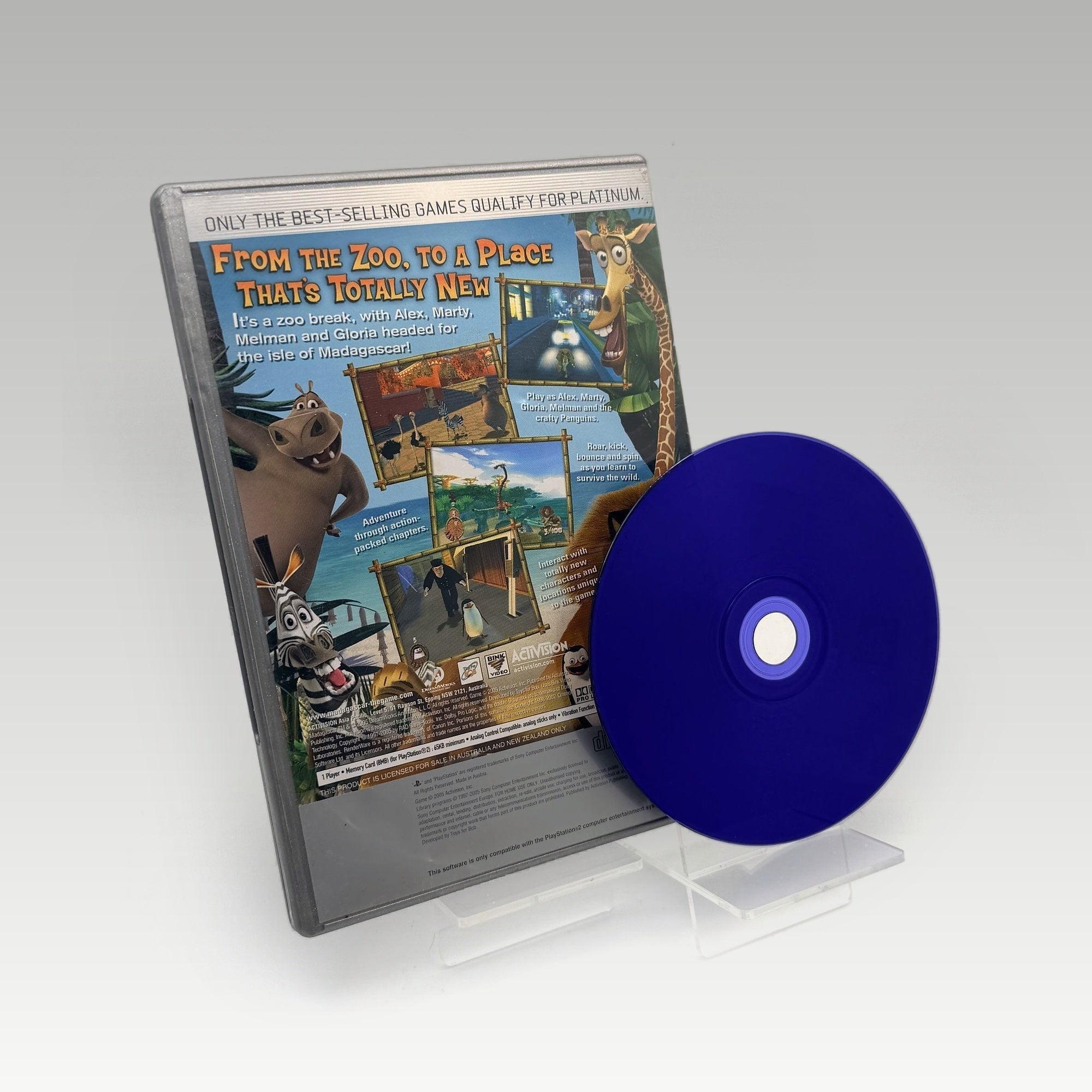 Madagascar (Platinum) • No Manual (PAL) - Image 2