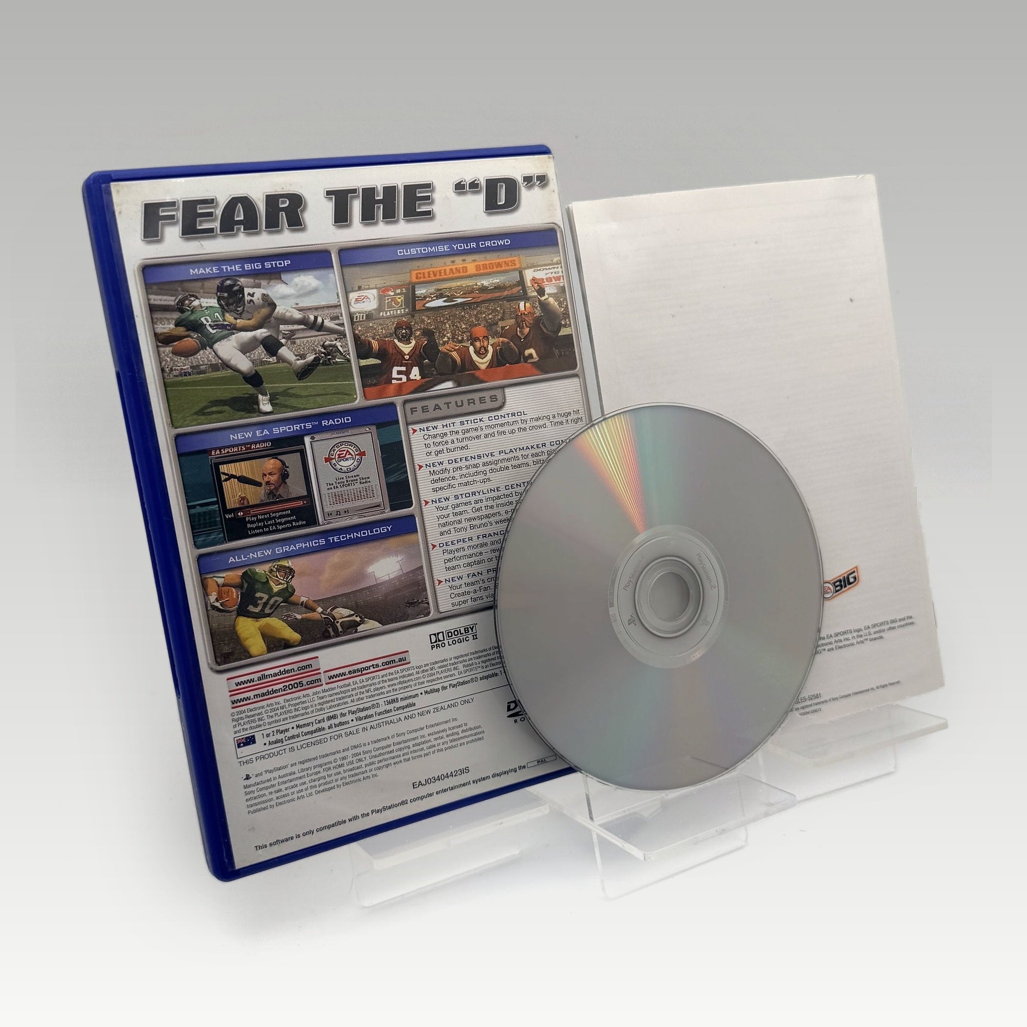 Madden 2005 • CIB (PAL) - Image 2