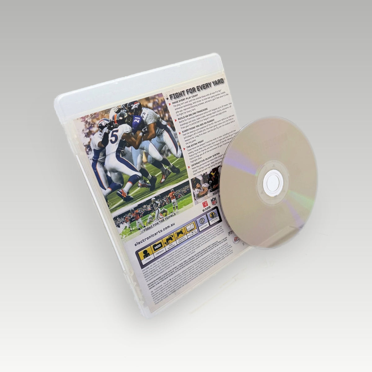 Madden NFL 10 • No Manual (Region 4) - Back Cover | Yappa NZ